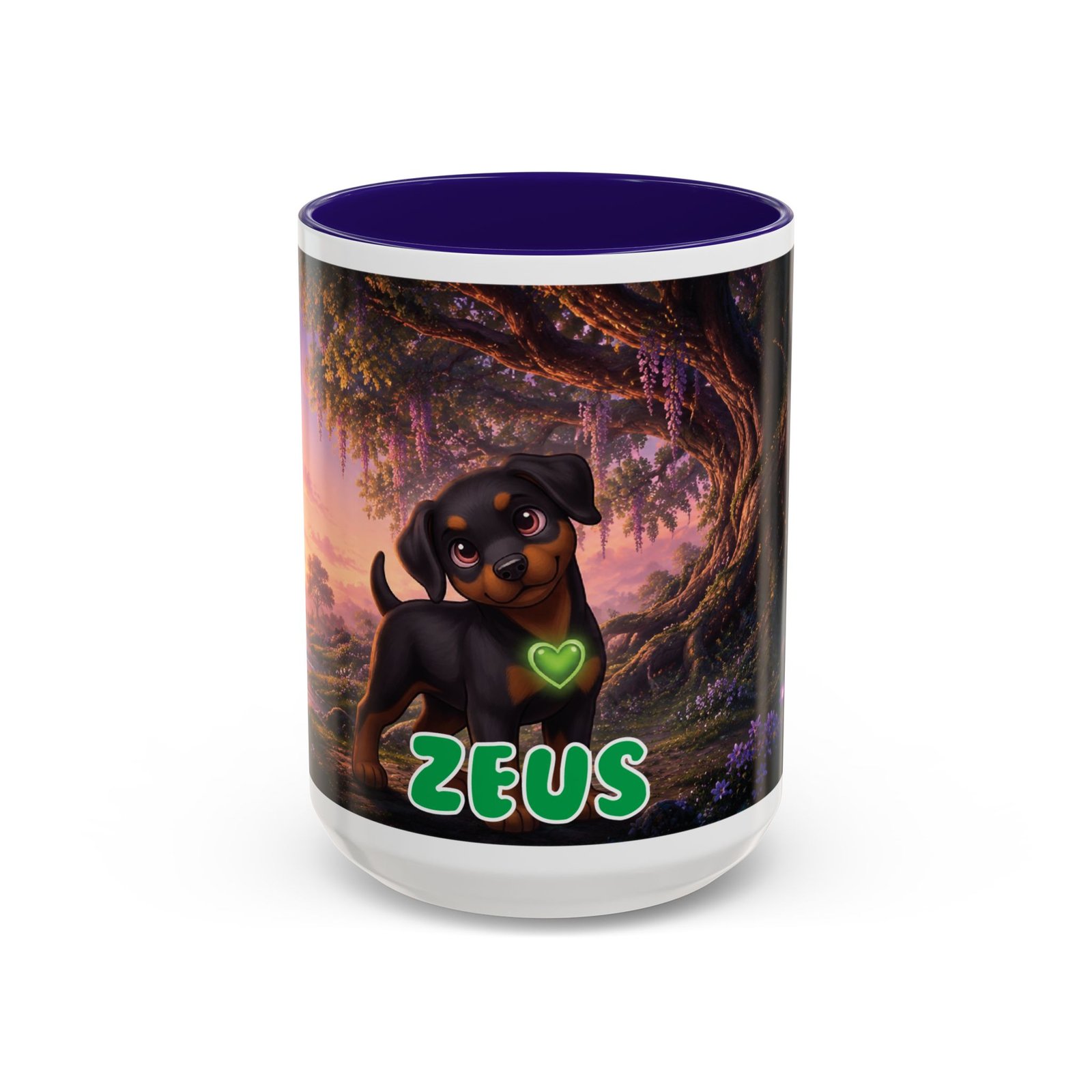 Zeus Wiggle Woofs™ Colorful Mugs (11oz, 15oz) - Image 79