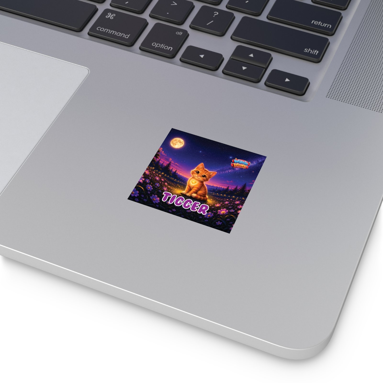 Tigger Wiggle Woofs™ Square Stickers - Image 4