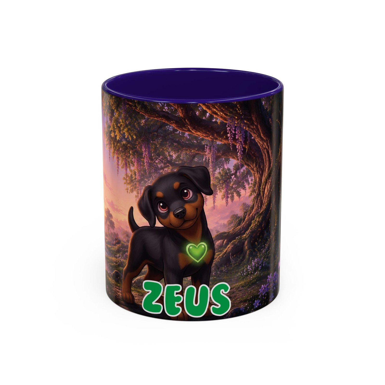 Zeus Wiggle Woofs™ Colorful Mugs (11oz, 15oz) - Image 7
