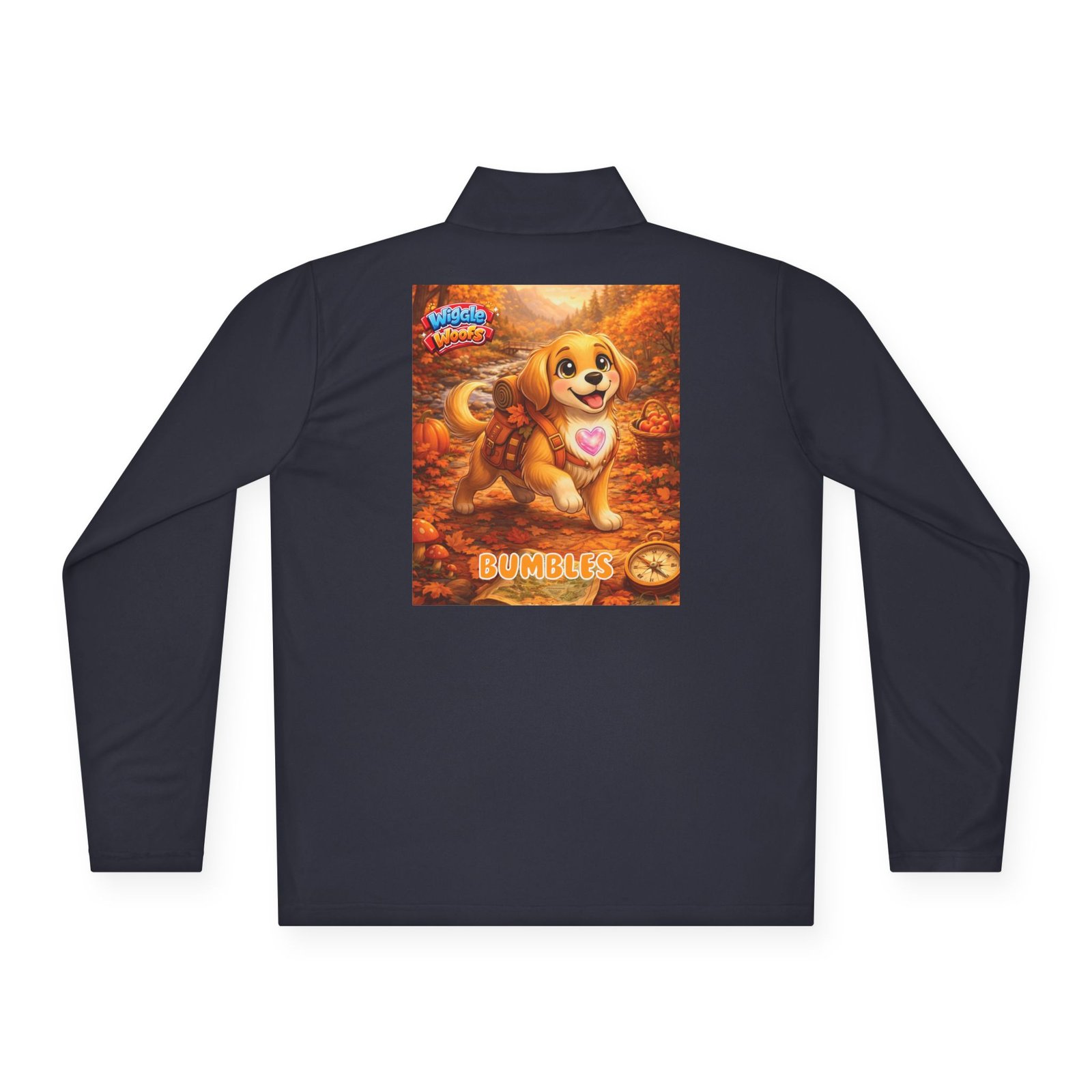 'Bumbles' Wiggle Woofs™ Unisex Quarter-Zip Pullover - Image 18