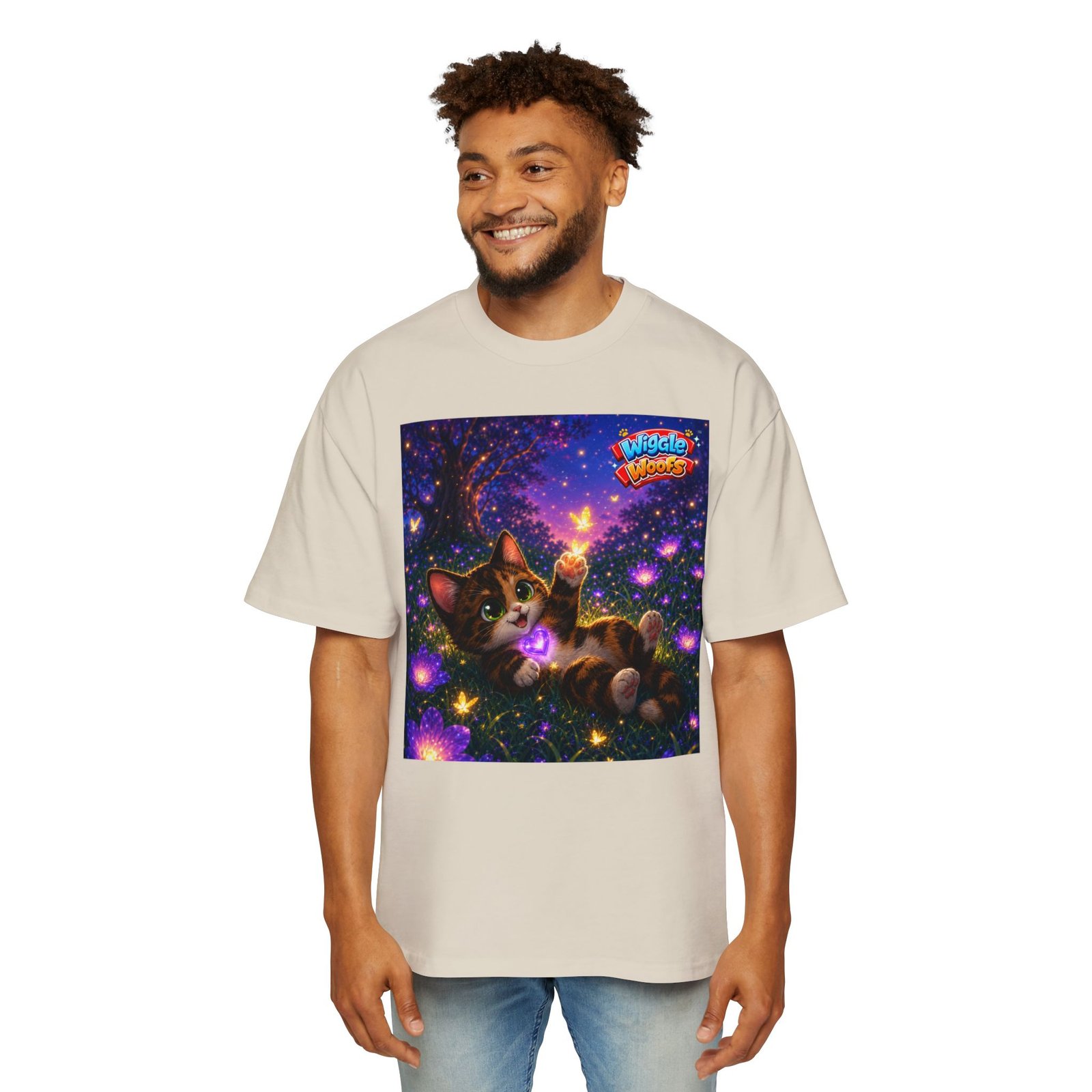 Reese Wiggle Woofs™ Oversized Heavy Tee - Image 9