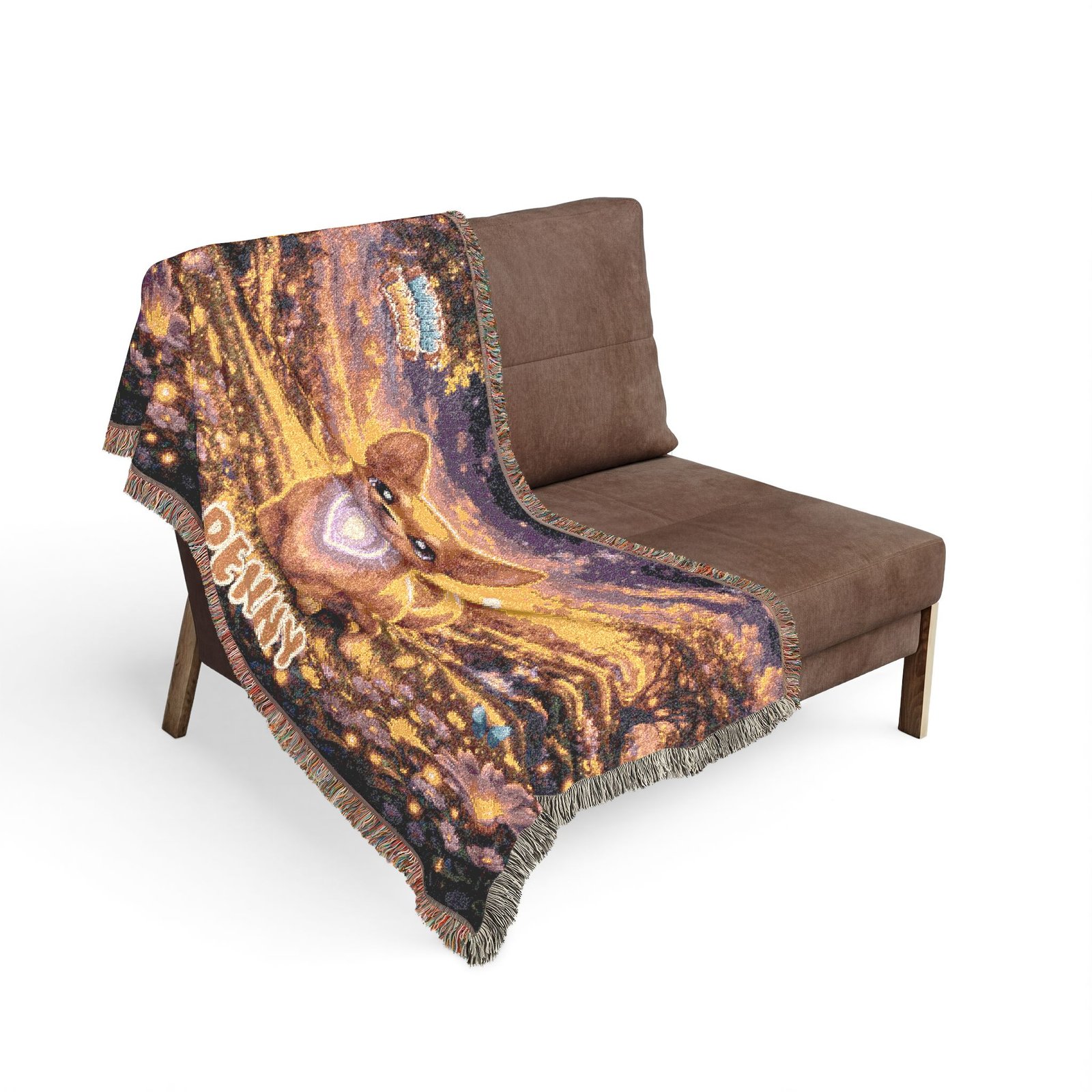 'Penny' Wiggle Woofs™ Woven Blanket - Image 5