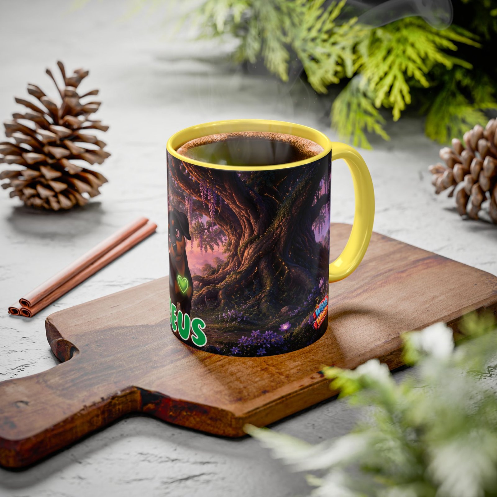 Zeus Wiggle Woofs™ Colorful Mugs (11oz, 15oz) - Image 71