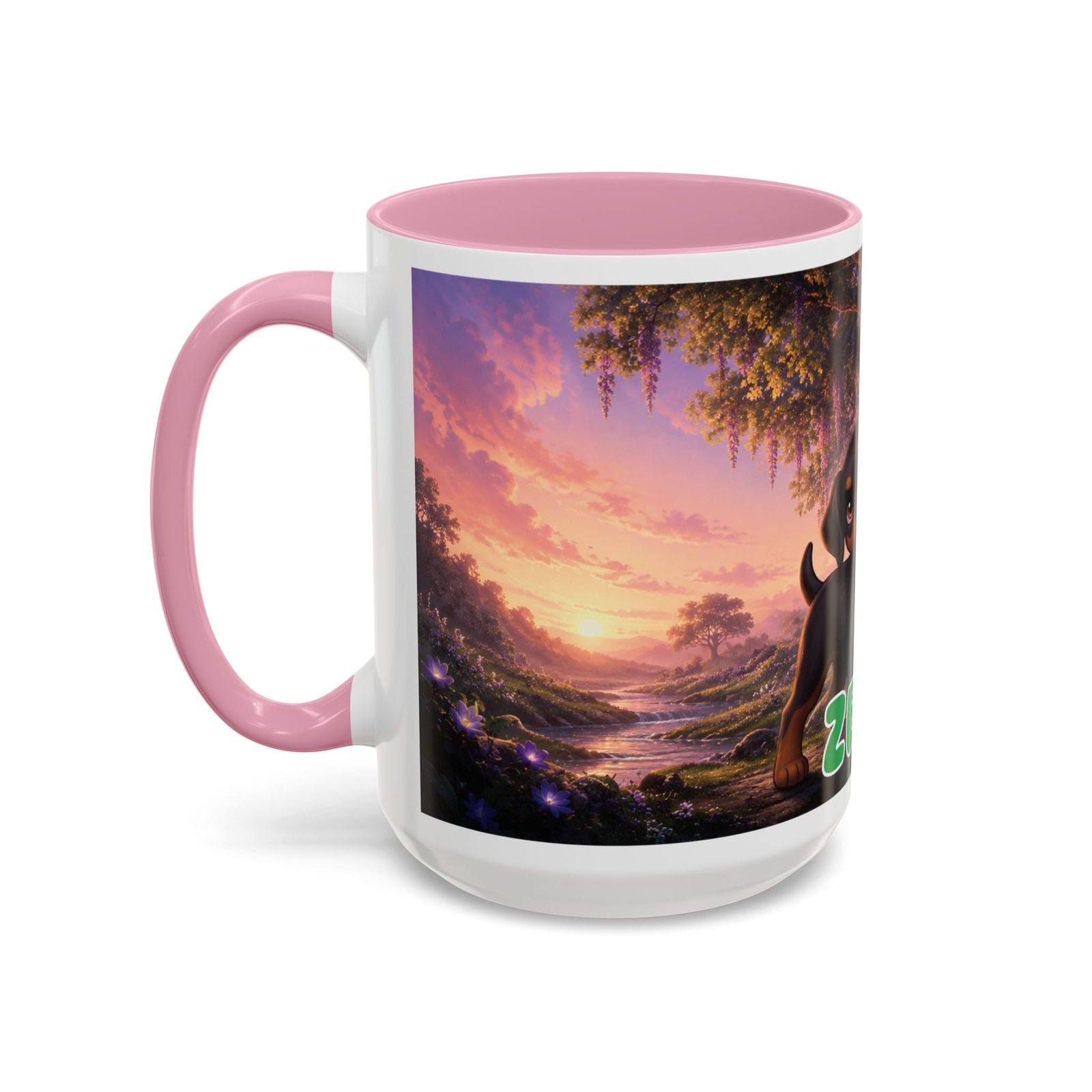 Zeus Wiggle Woofs™ Colorful Mugs (11oz, 15oz) - Image 124