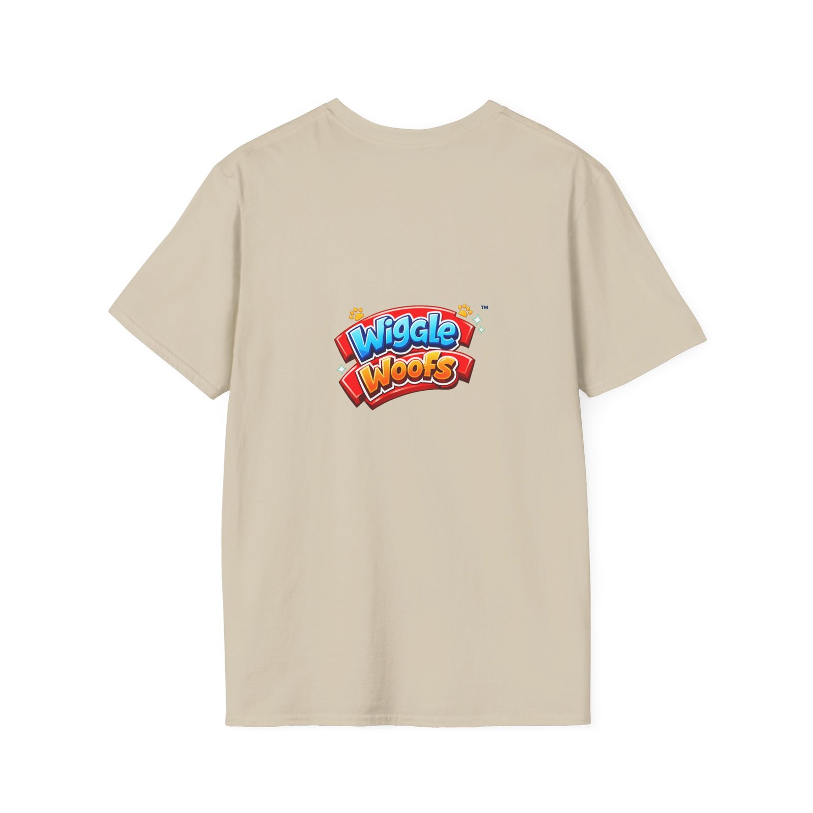 Zeus Wiggle Woofs™ Unisex Softstyle T-Shirt - Image 12