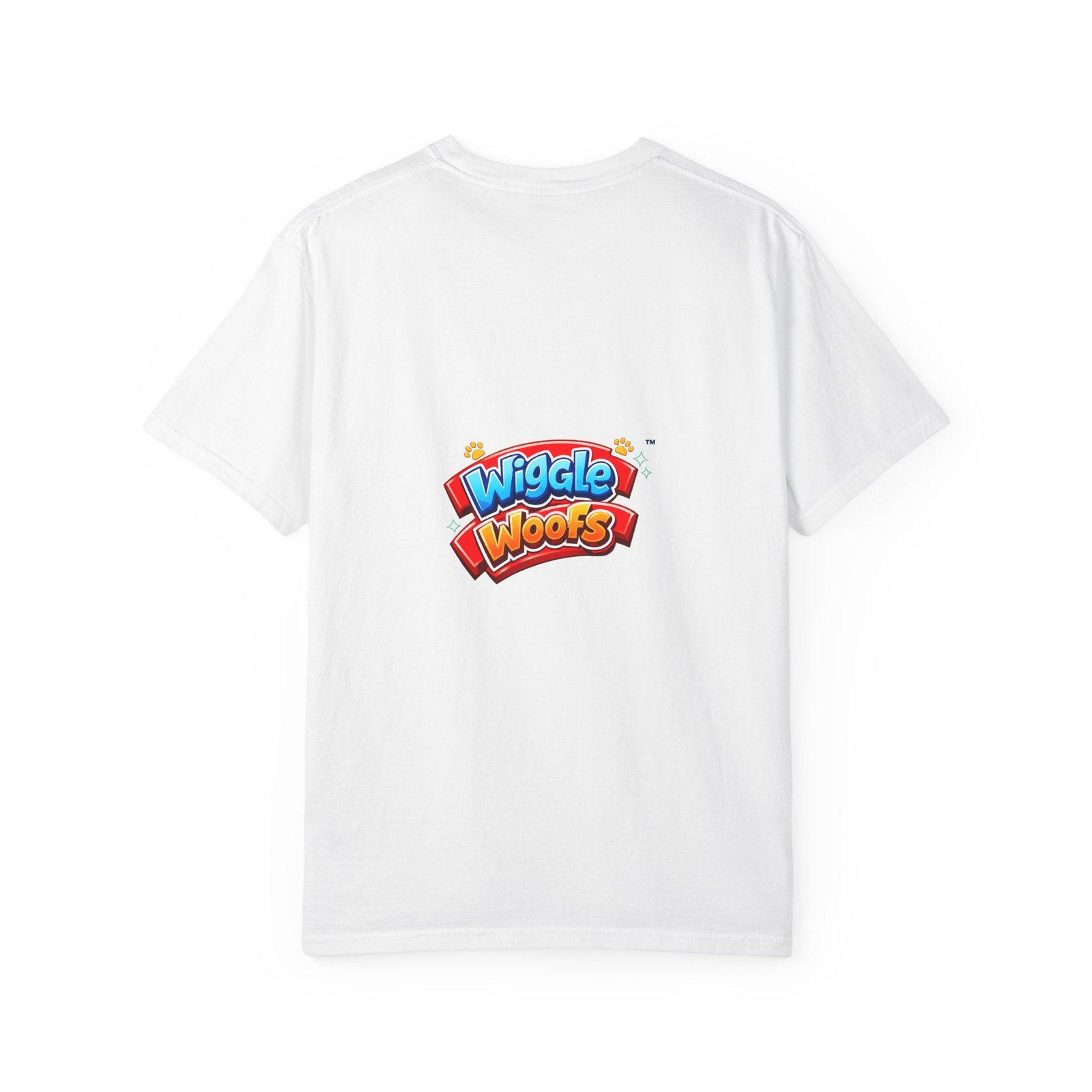 Zeus Wiggle Woofs™ Unisex Garment-Dyed T-shirt - Image 2