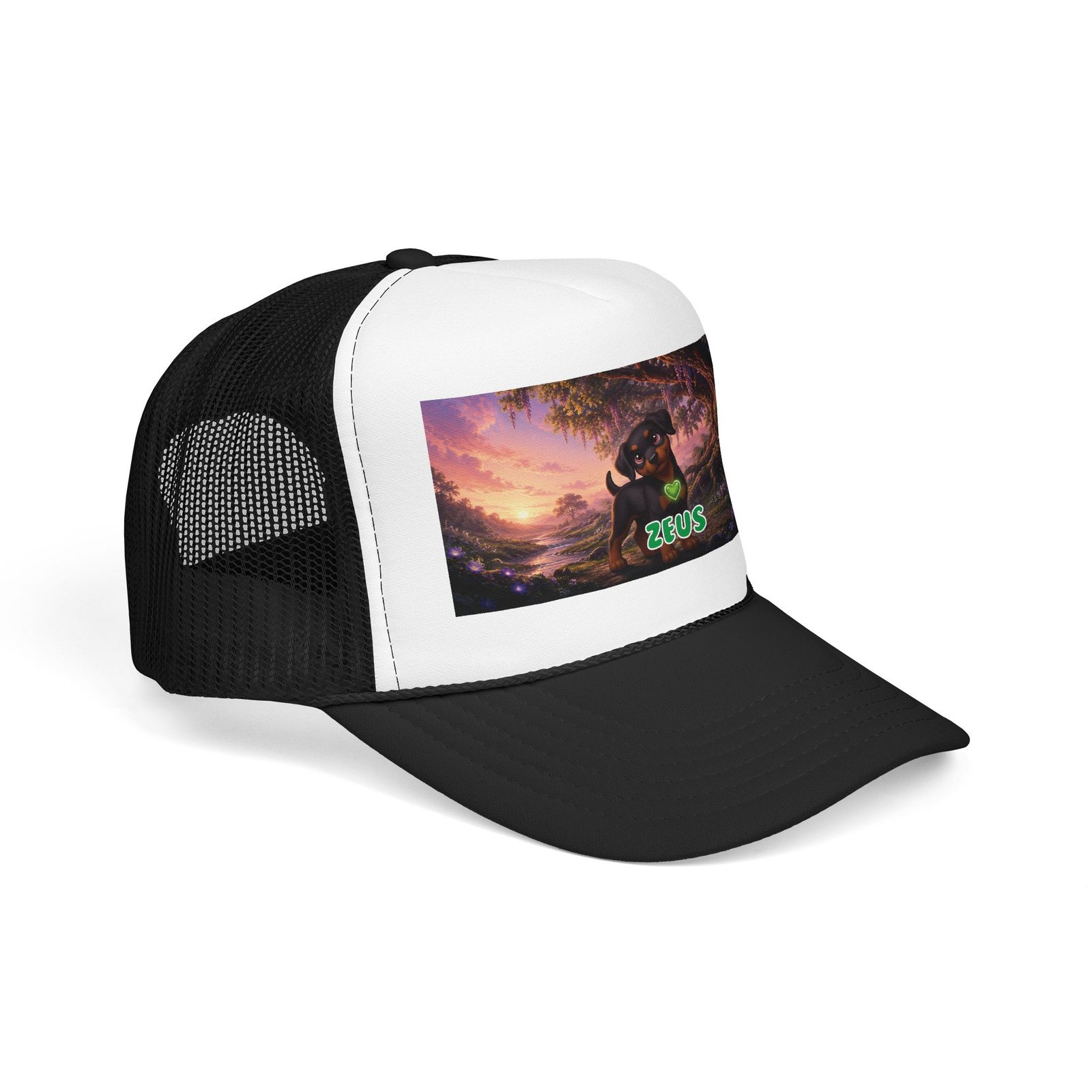 Zeus Wiggle Woofs™ Foam Trucker Hat - Image 6