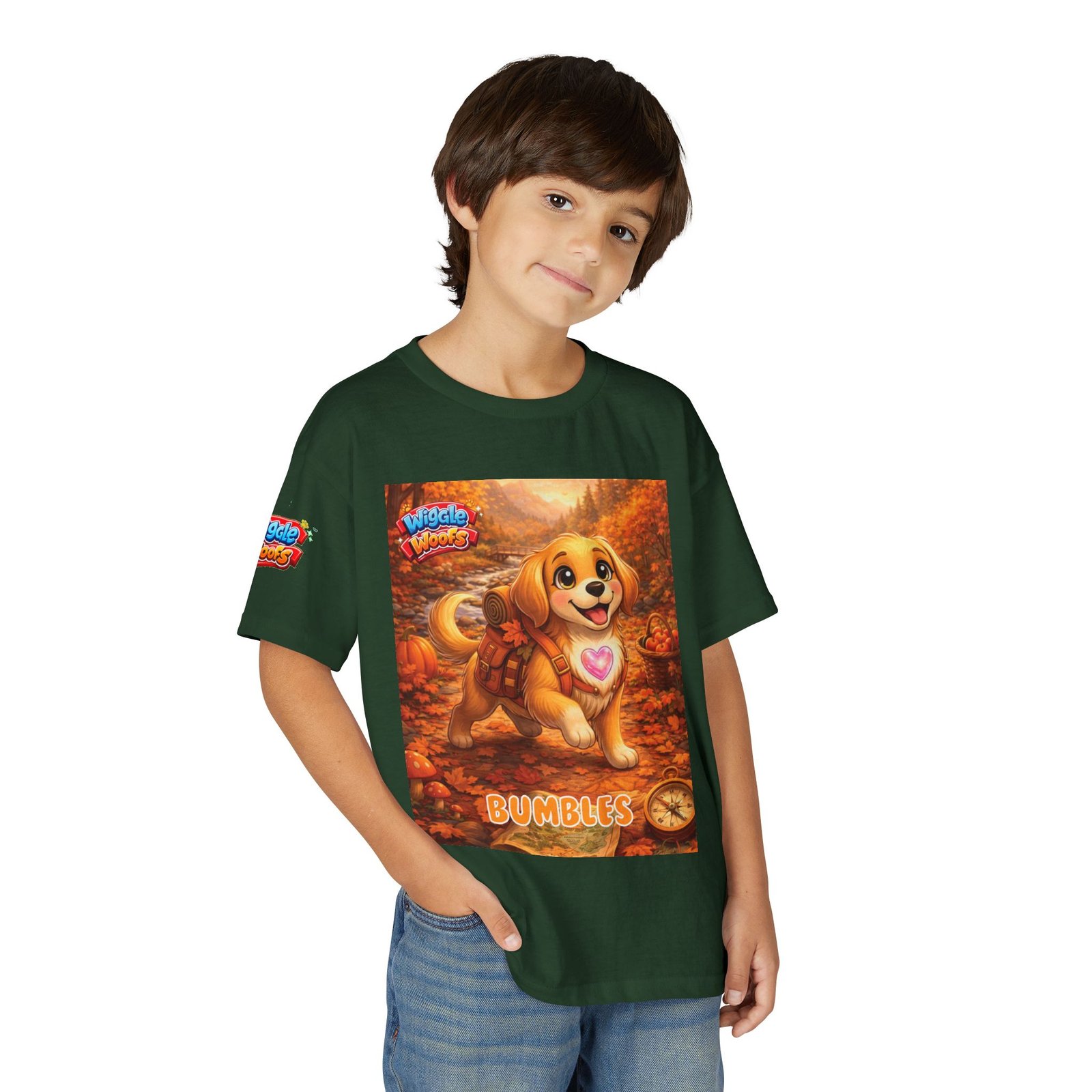 'Bumbles' Wiggle Woofs™ Youth DryBlend® T-Shirt - Image 9