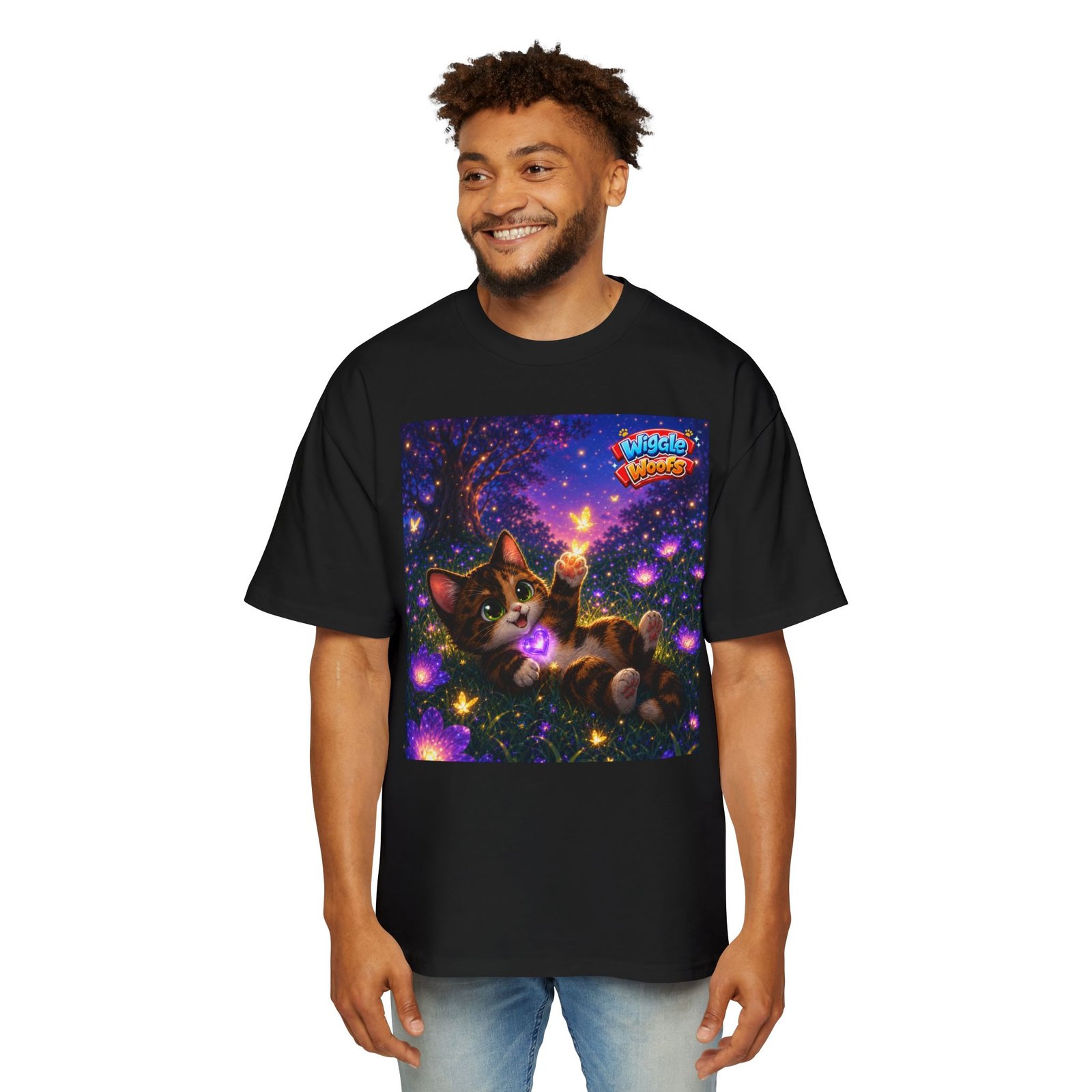 Reese Wiggle Woofs™ Oversized Heavy Tee - Image 6