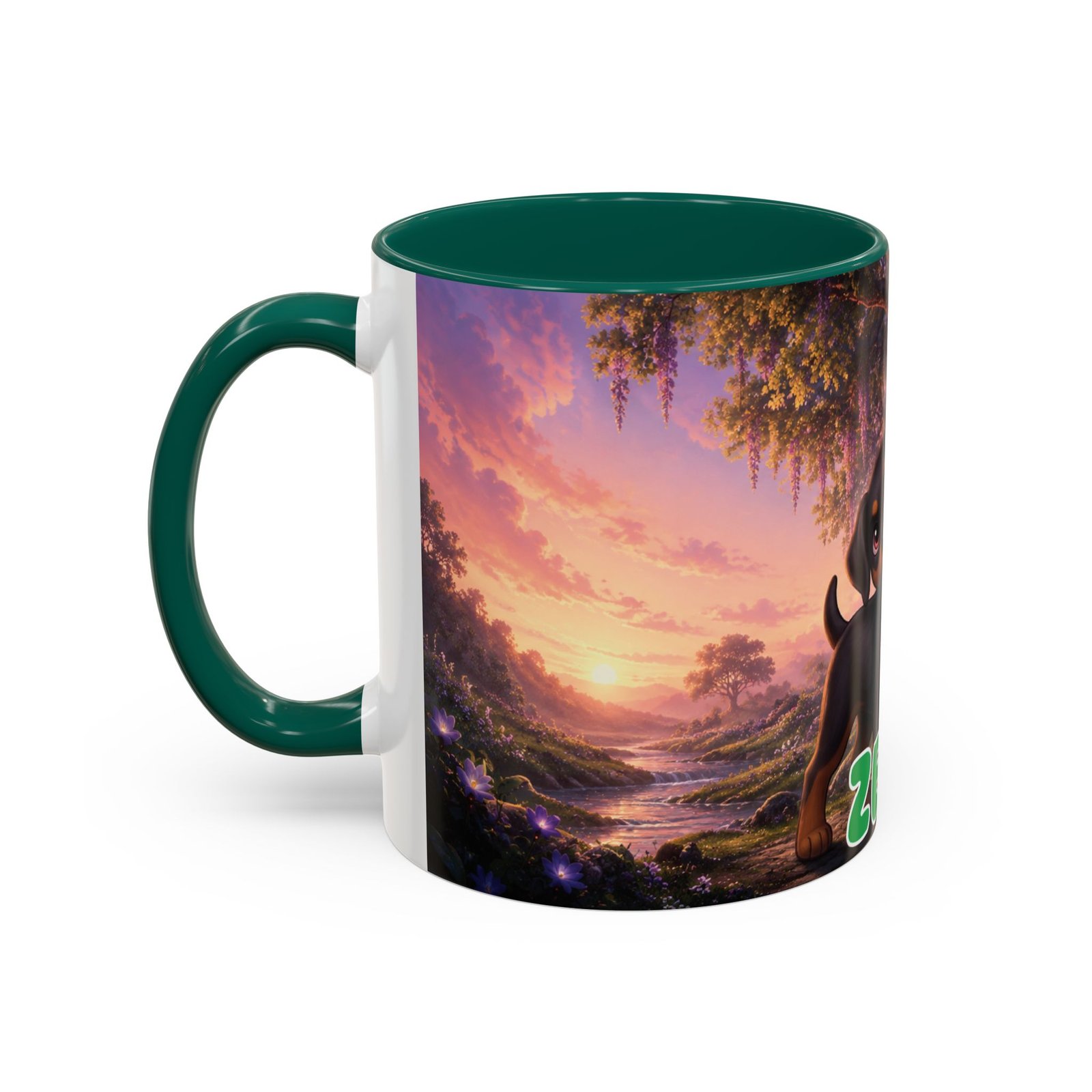Zeus Wiggle Woofs™ Colorful Mugs (11oz, 15oz) - Image 28