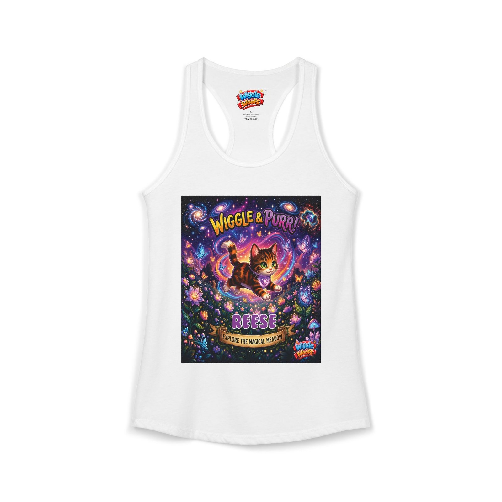 REESE Wiggle Woofs™ Women's Ideal Racerback Tank - Image 5