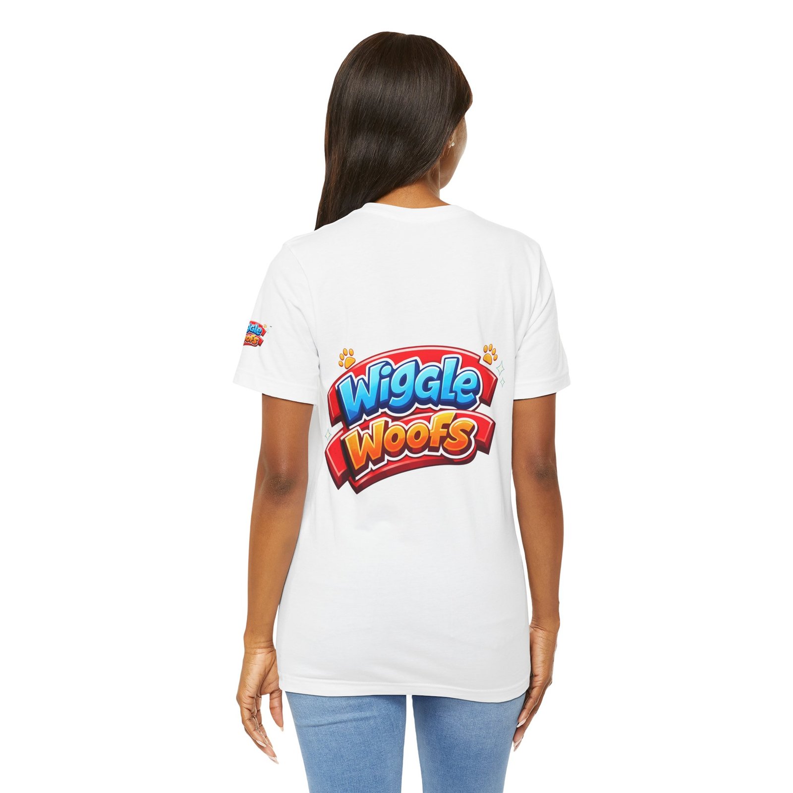 'Penny' Wiggle Woofs™ Unisex Jersey Short Sleeve Tee - Image 4