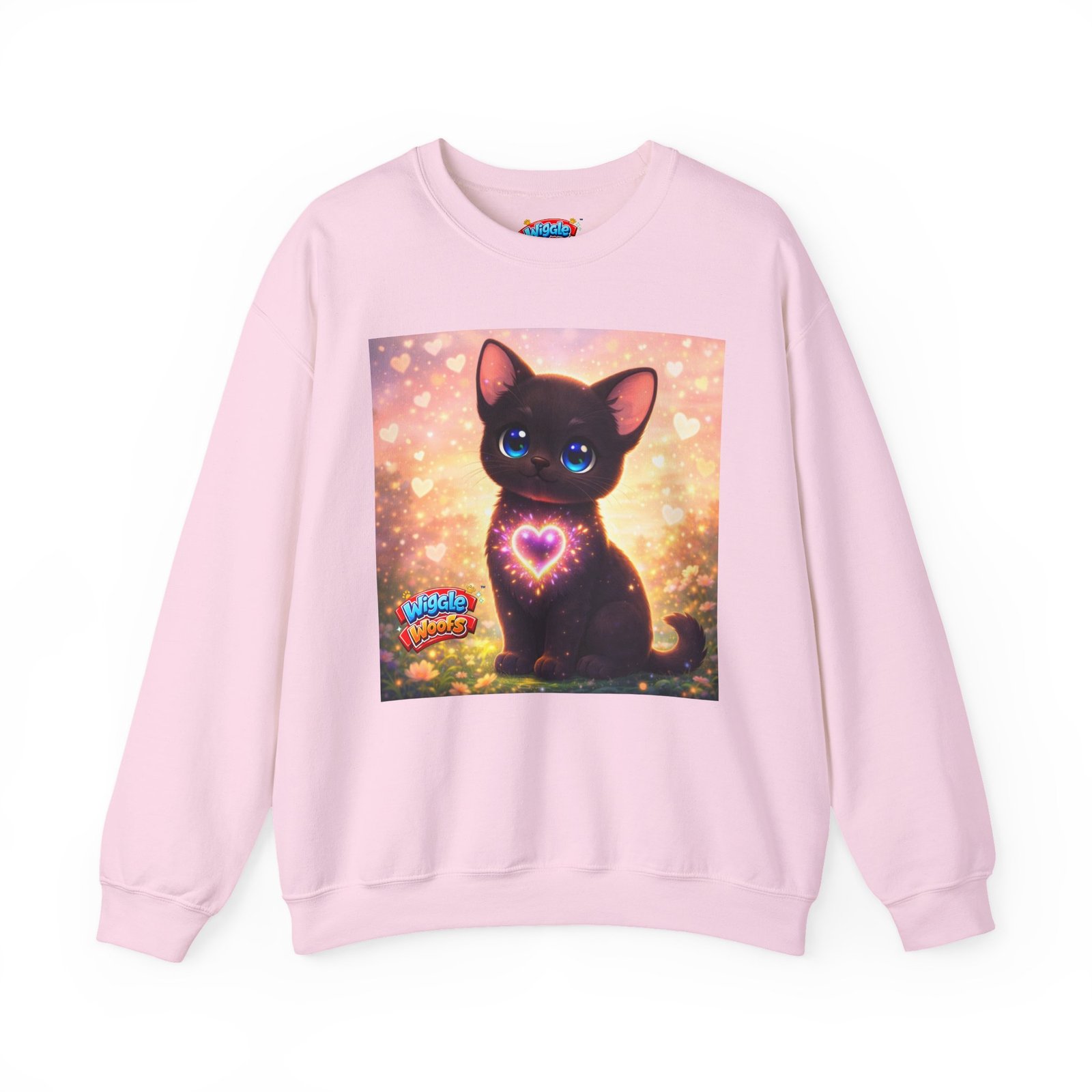 Midnight Wiggle Woofs™ Heavy Blend Crewneck - Image 34