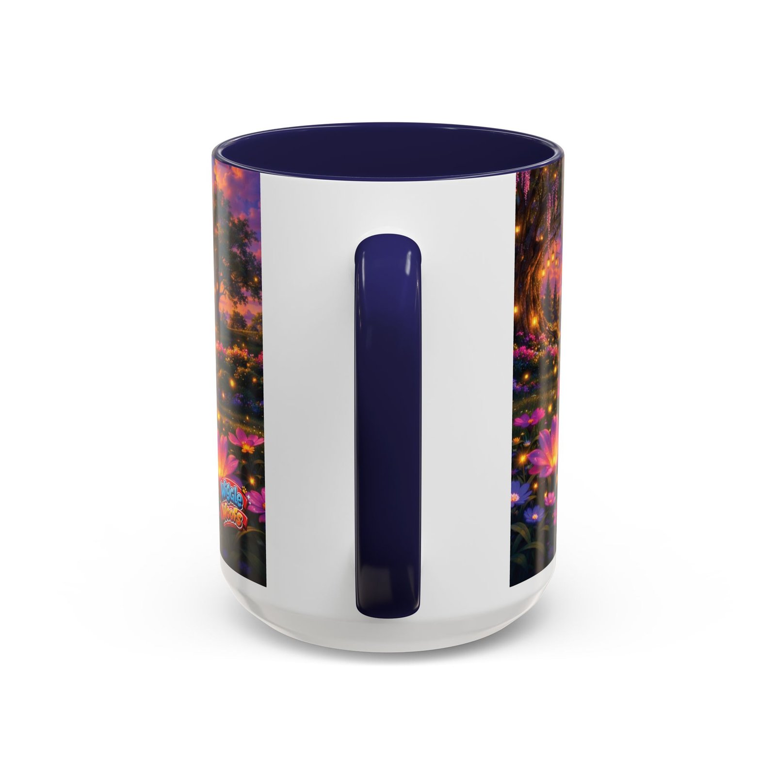 'Penny' Wiggle Woofs™ Accent Coffee Mug (11, 15oz) - Image 10