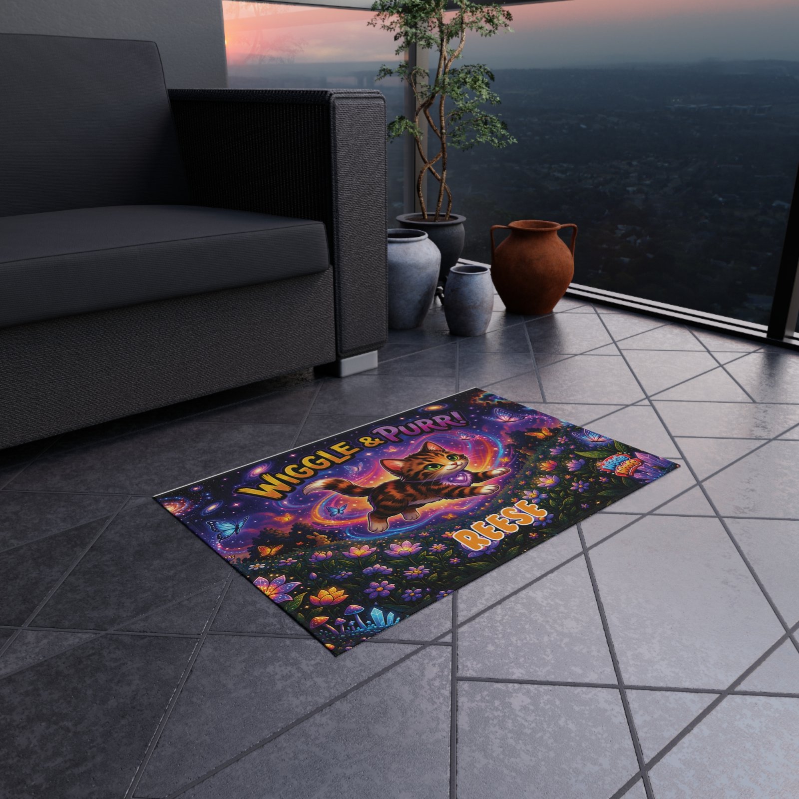 REESE Wiggle Woofs™ Outdoor Rug - Image 4