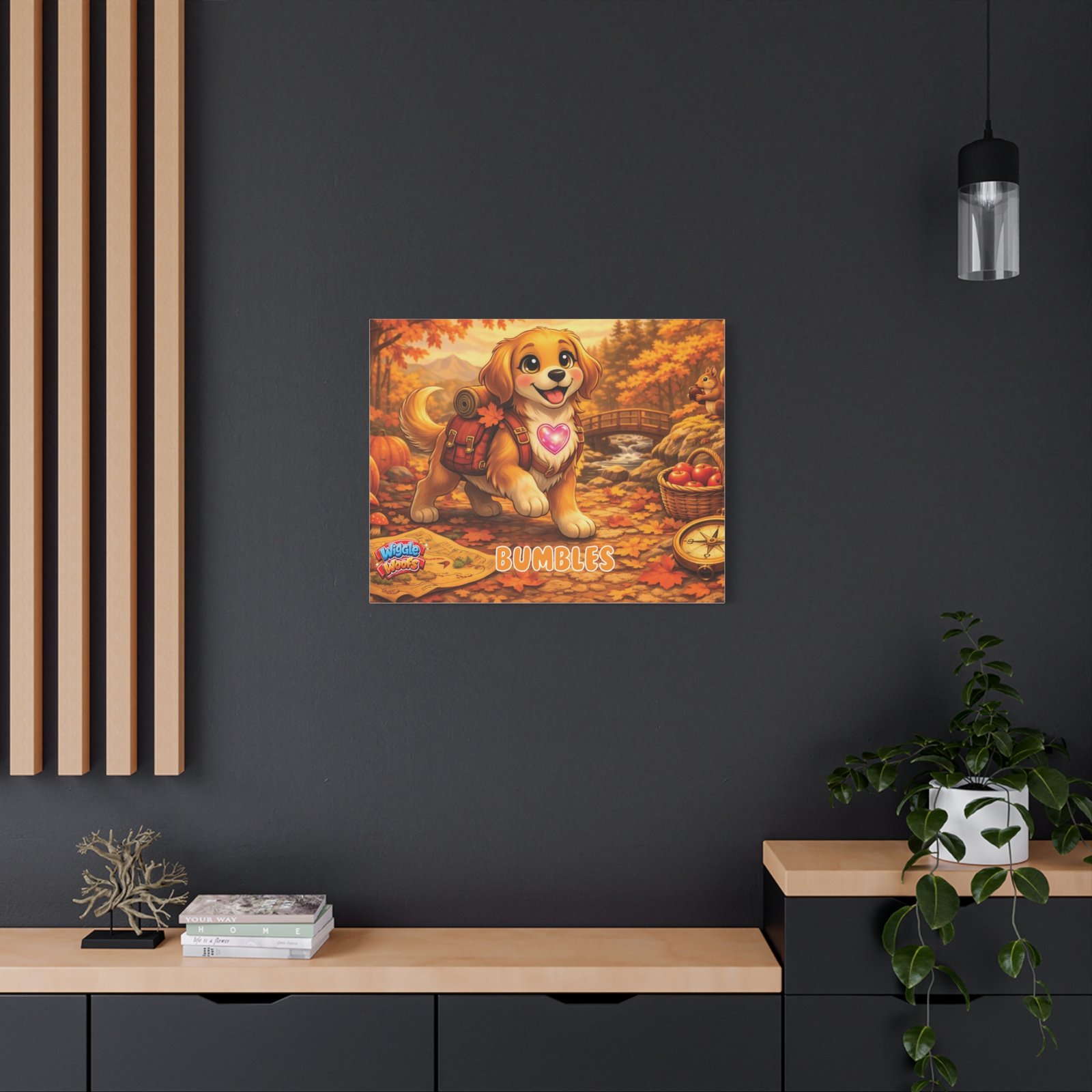 'Bumbles' Wiggle Woofs™ Matte Canvas, Stretched, 1.25" - Image 20