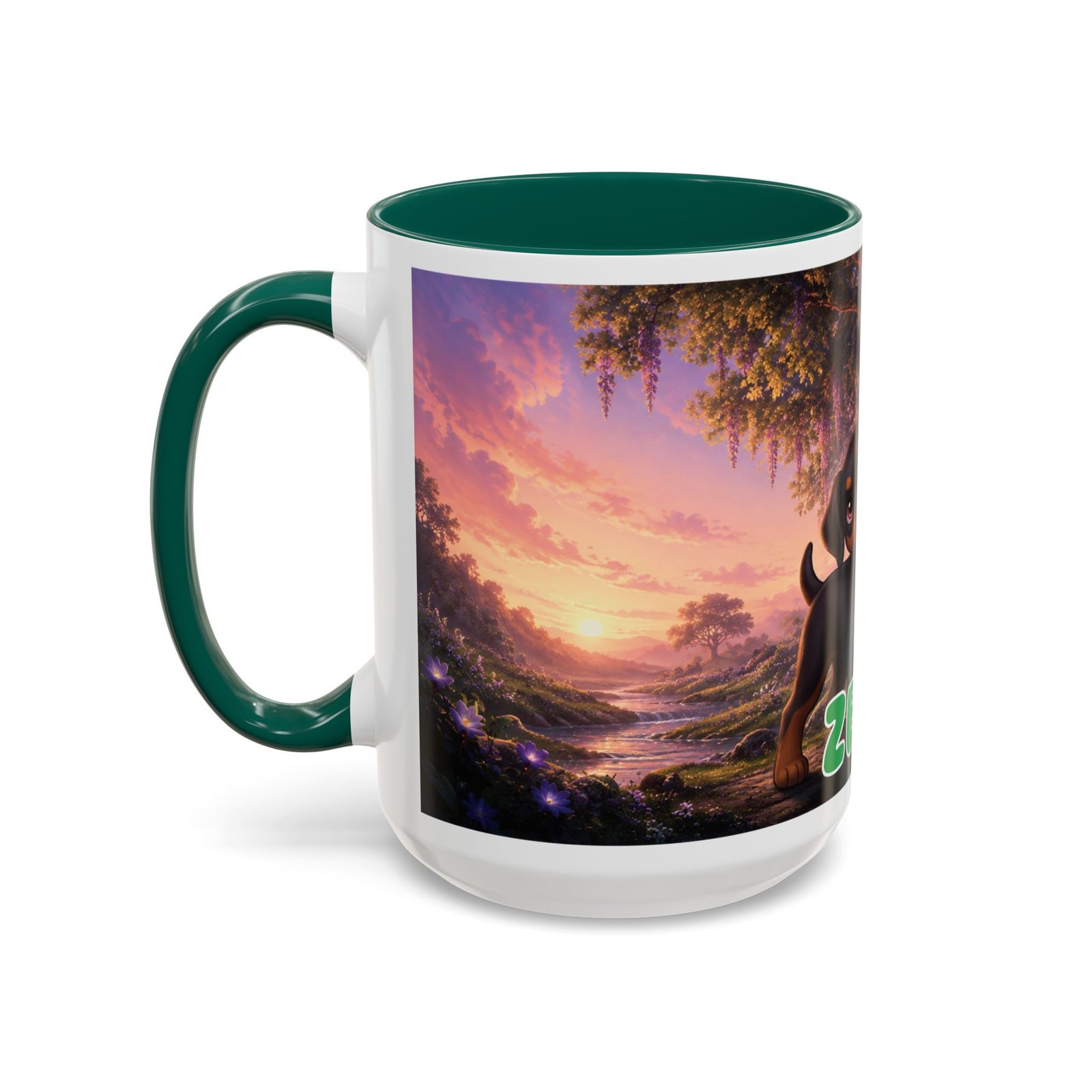 Zeus Wiggle Woofs™ Colorful Mugs (11oz, 15oz) - Image 94