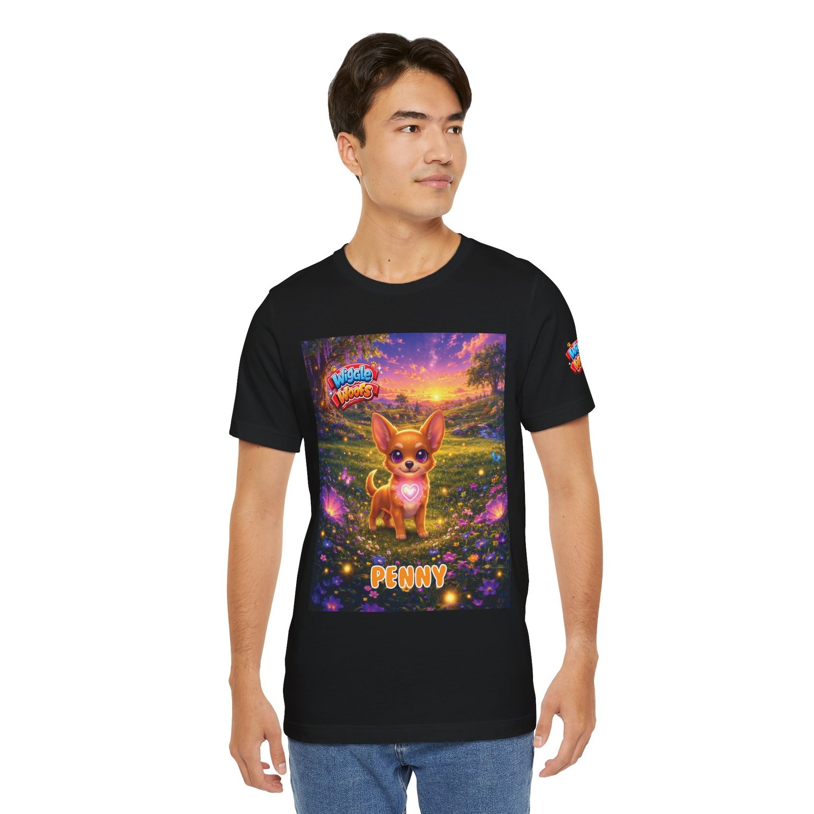 'Penny' Wiggle Woofs™ Unisex Jersey Short Sleeve Tee - Image 11