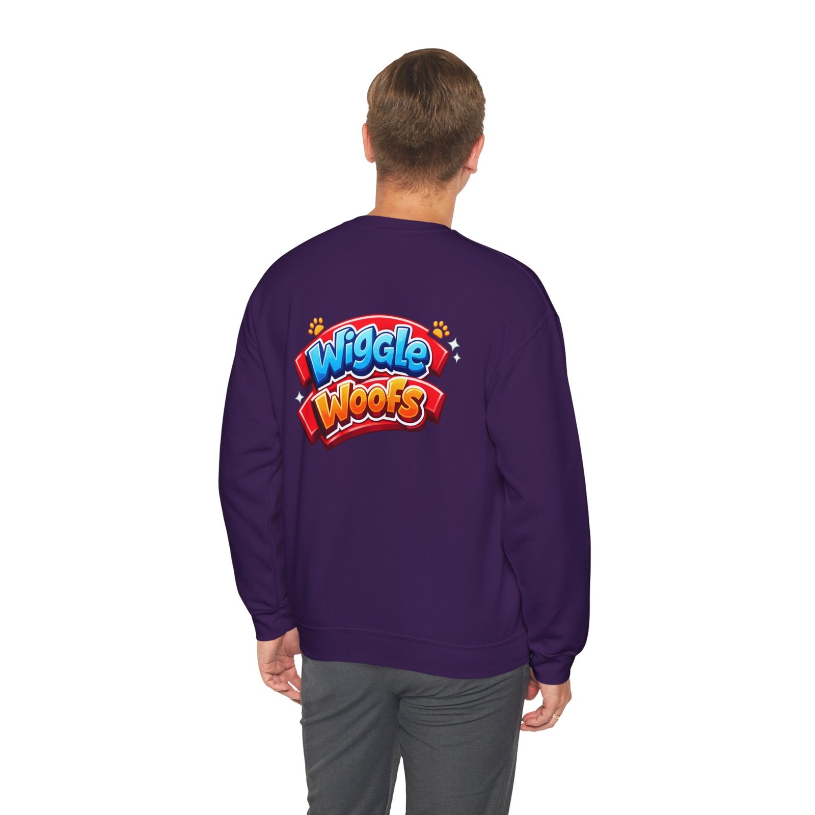 Tigger Wiggle Woofs™ Unisex Heavy Blend™ Crewneck Sweatshirt - Image 12