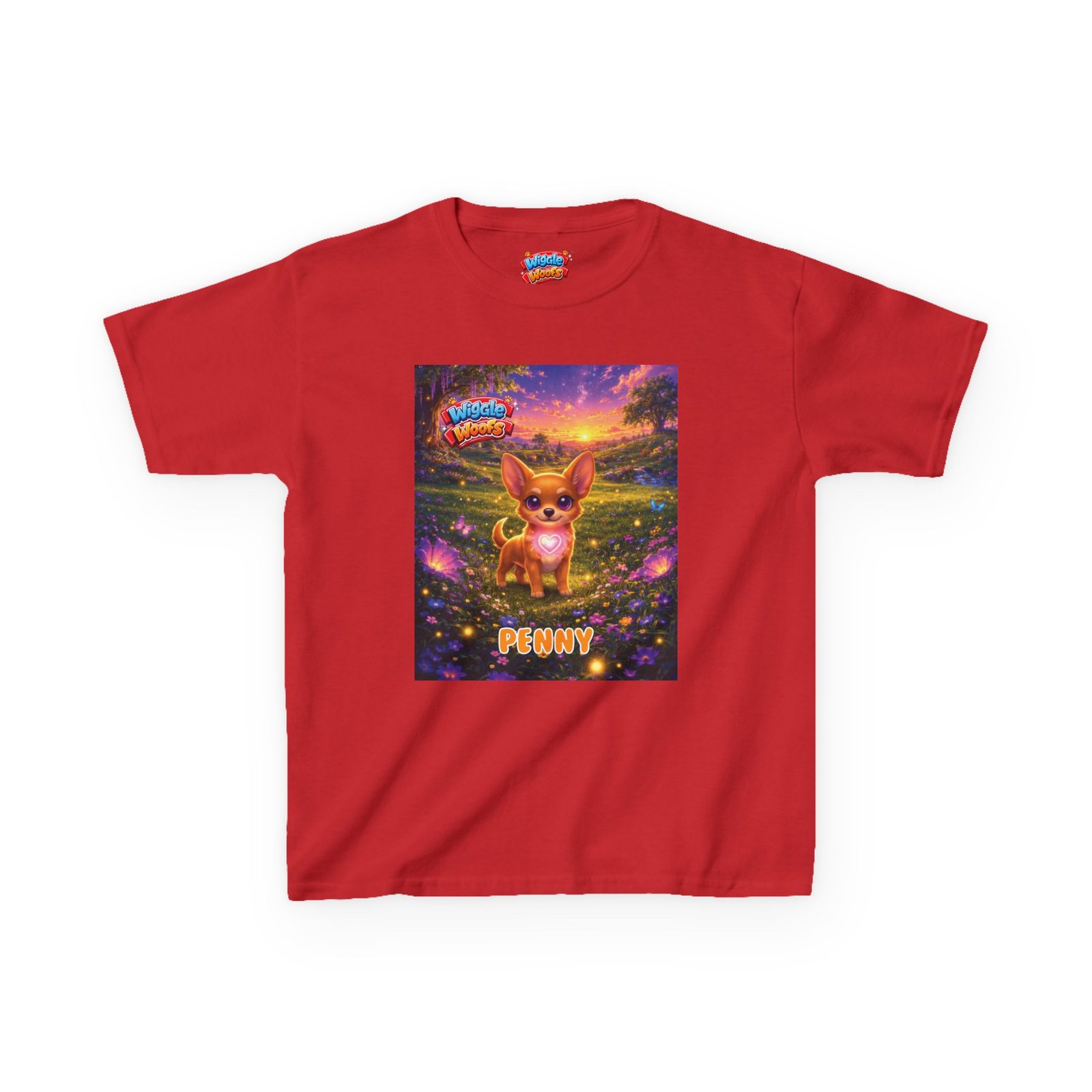 'Penny' Wiggle Woofs™ Kids Heavy Cotton™ Tee - Image 18