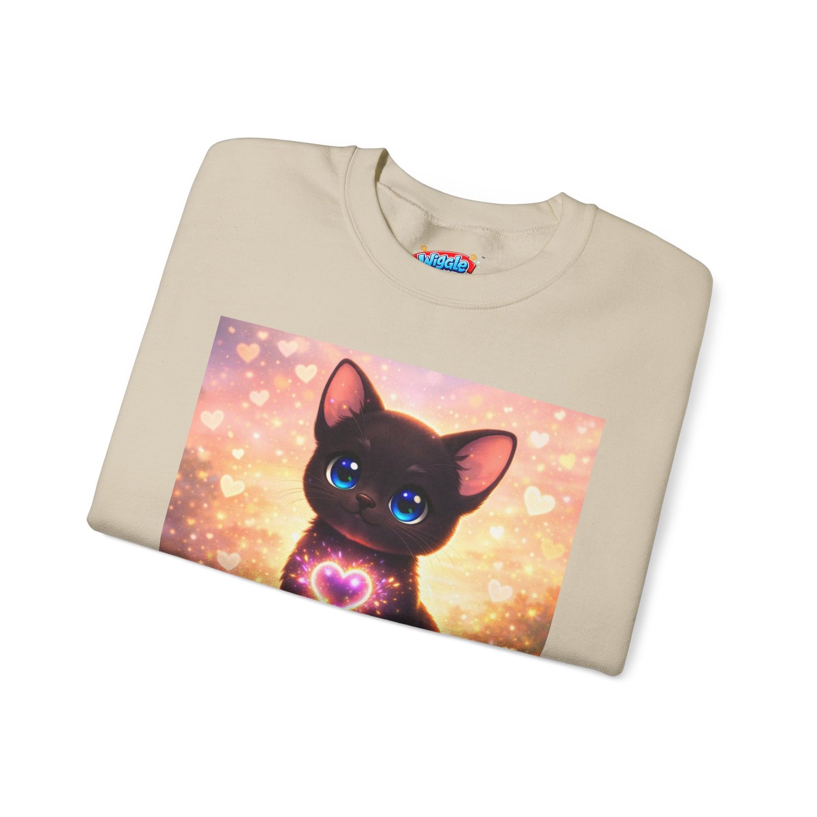 Midnight Wiggle Woofs™ Heavy Blend Crewneck - Image 3
