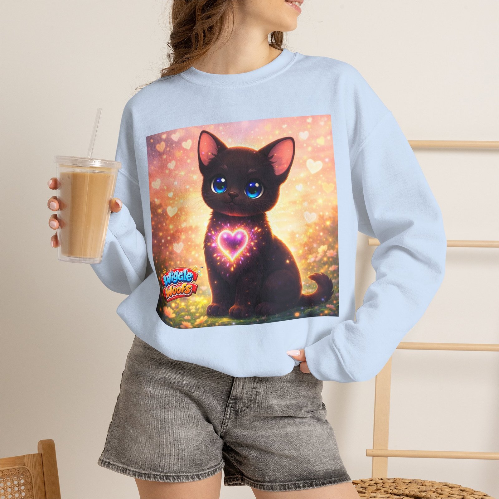 Midnight Wiggle Woofs™ Heavy Blend Crewneck - Image 21