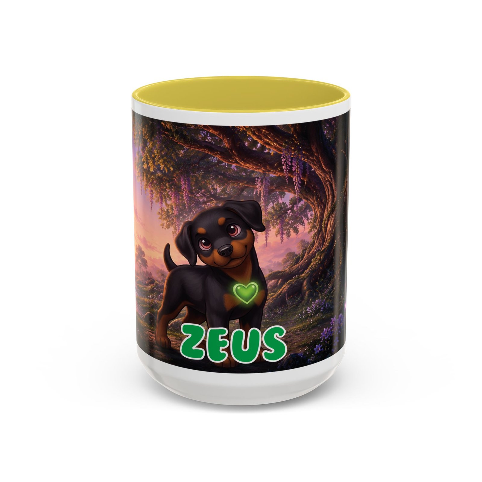 Zeus Wiggle Woofs™ Colorful Mugs (11oz, 15oz) - Image 133