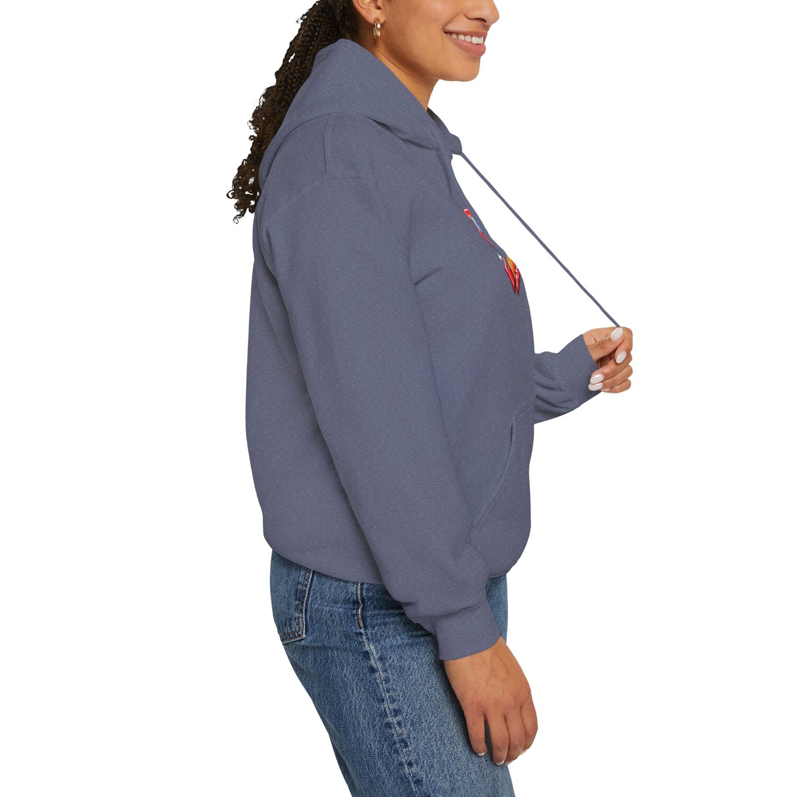 'Penny' Wiggle Woofs™ Unisex Heavy Blend™ Hooded Sweatshirt - Image 17