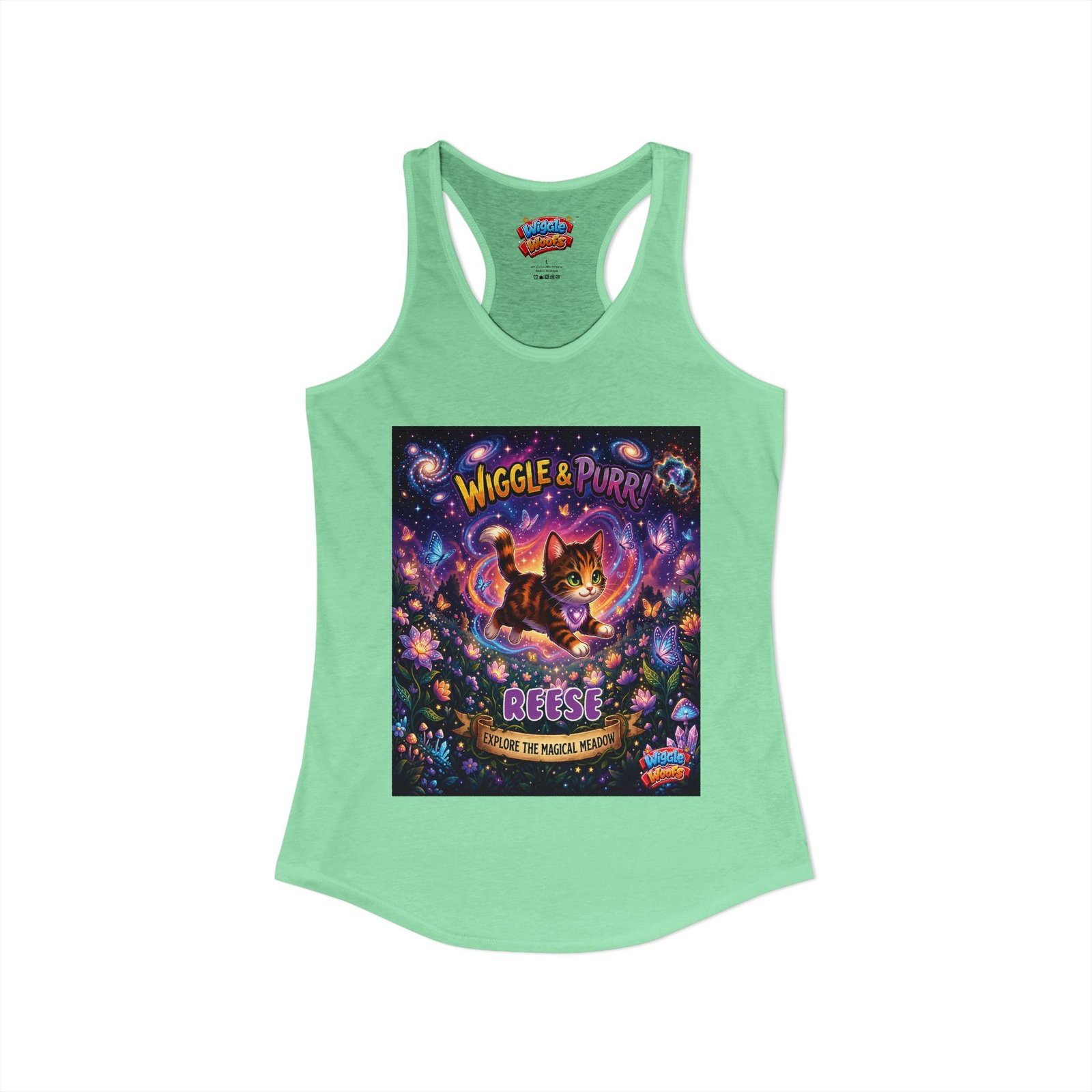 REESE Wiggle Woofs™ Women's Ideal Racerback Tank - Image 22