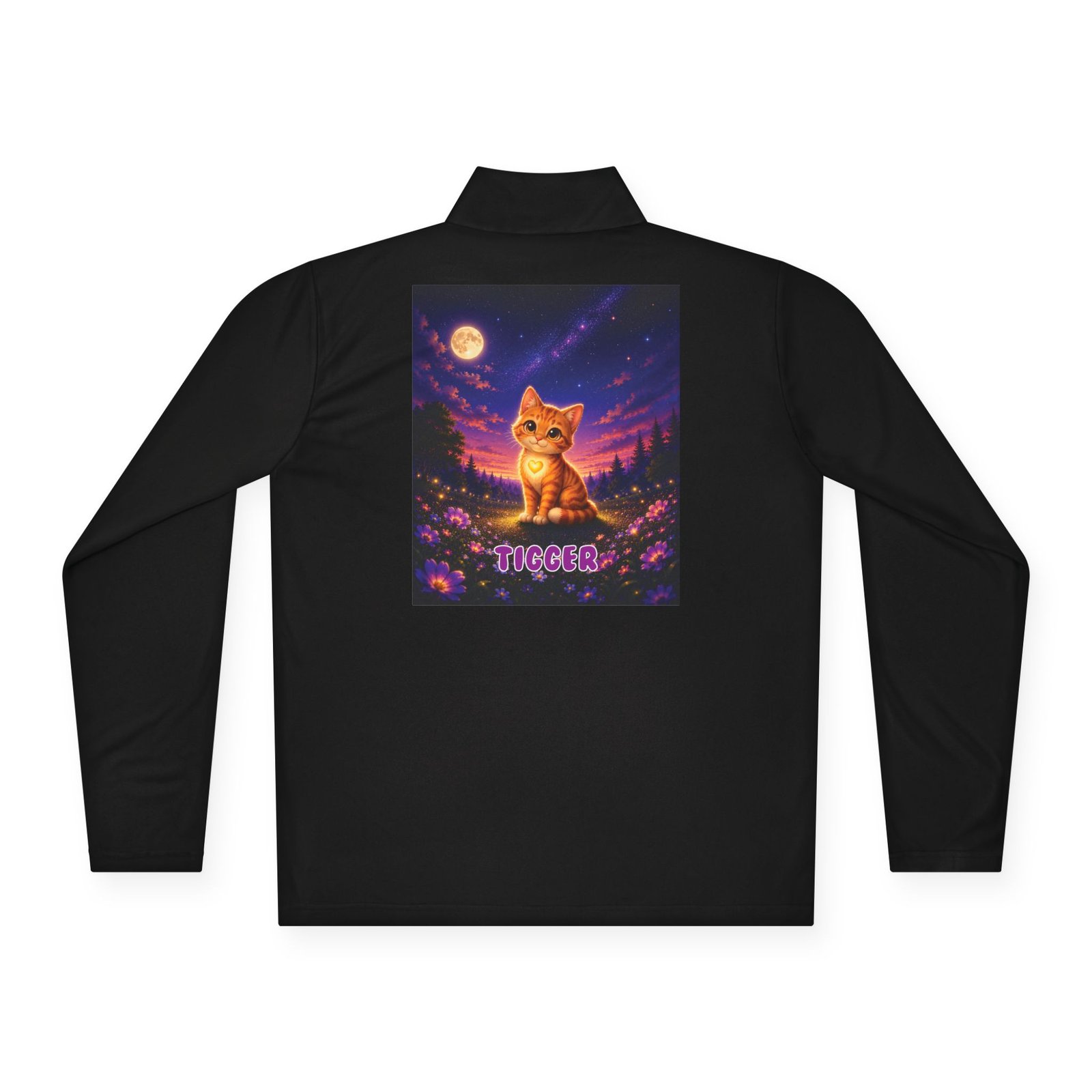 Tigger Wiggle Woofs™ Unisex Quarter-Zip Pullover - Image 6
