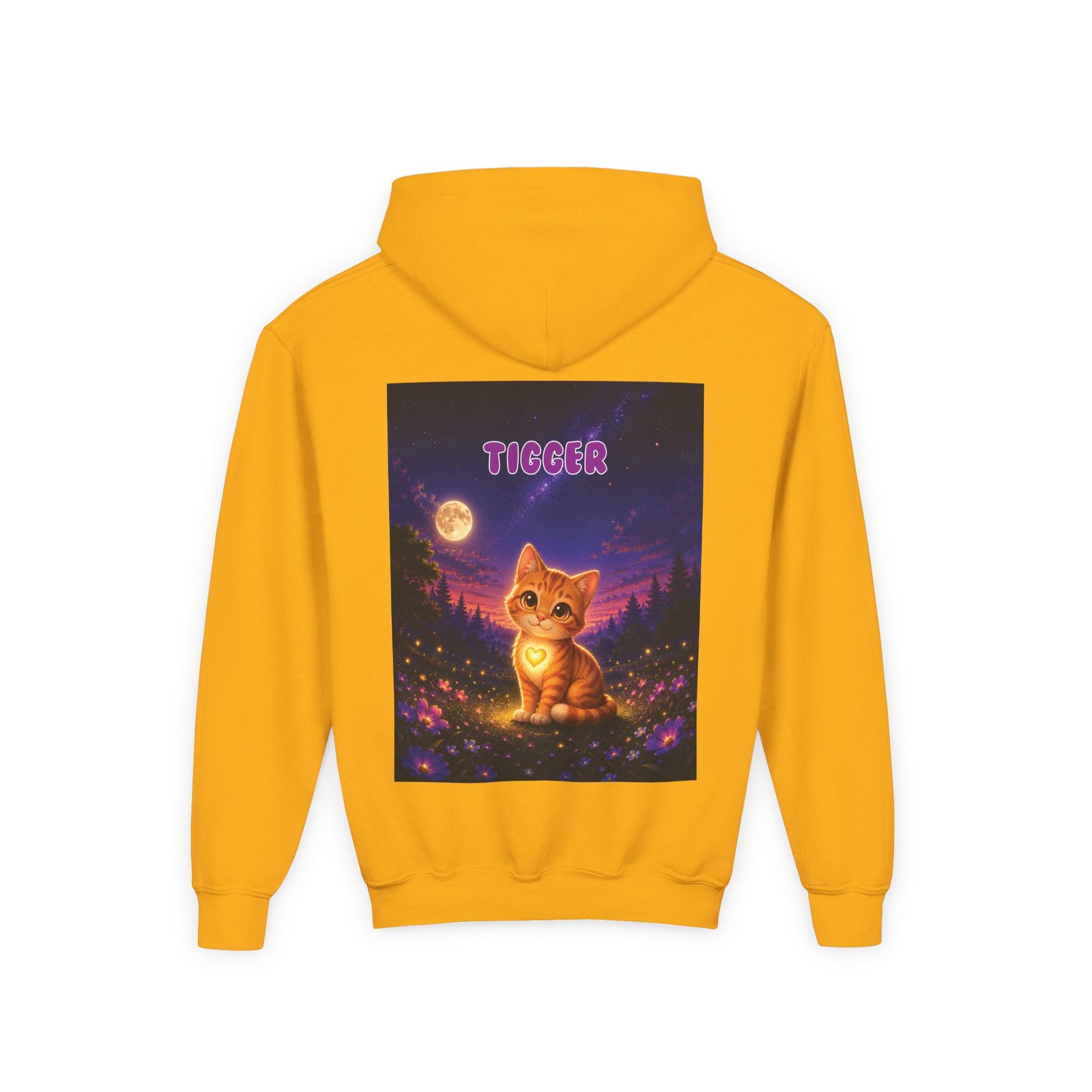 Tigger Wiggle Woofs™ Youth Heavy Blend Hooded Sweatshirt - Image 7