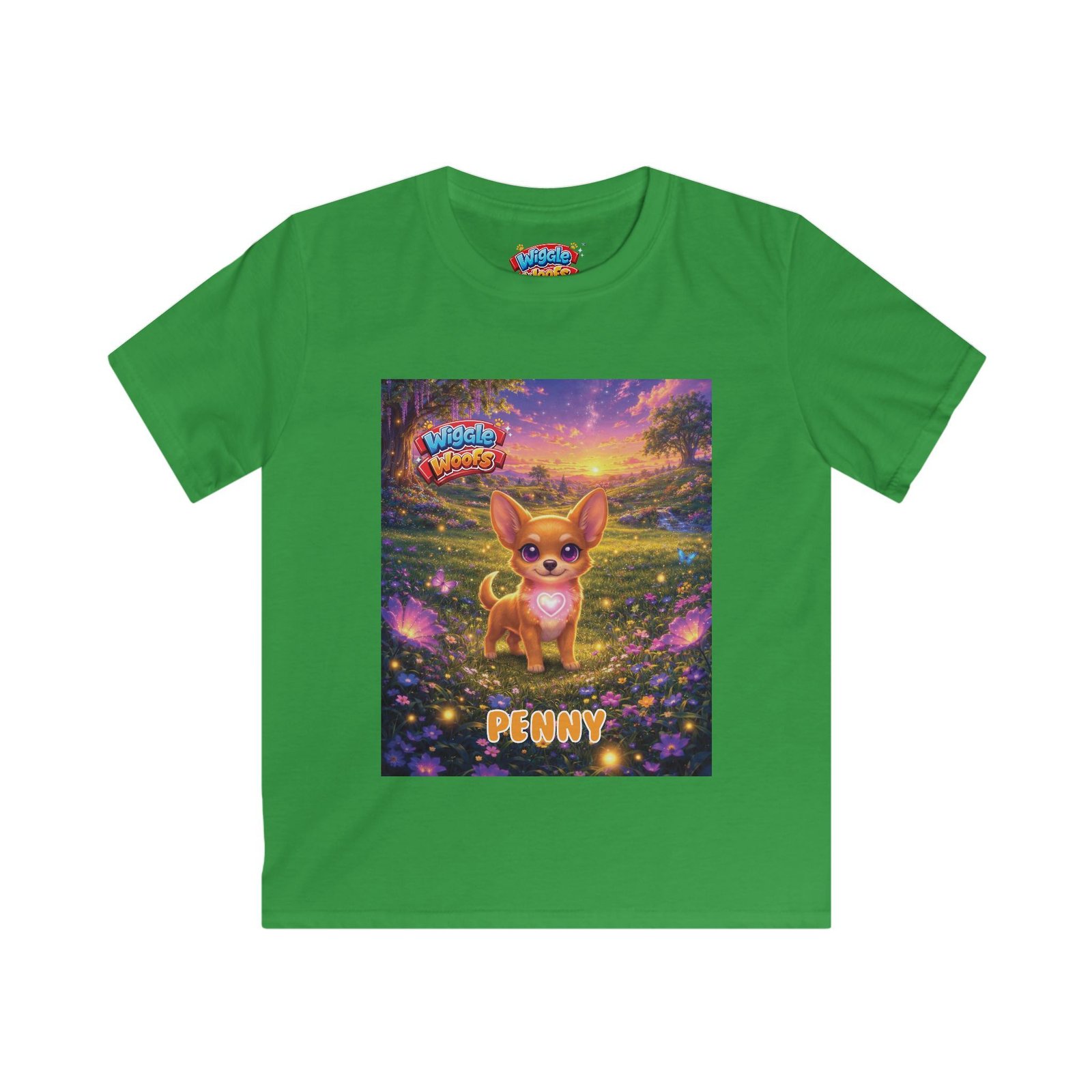 'Penny' Wiggle Woofs™ Kids Softstyle Tee - Image 10