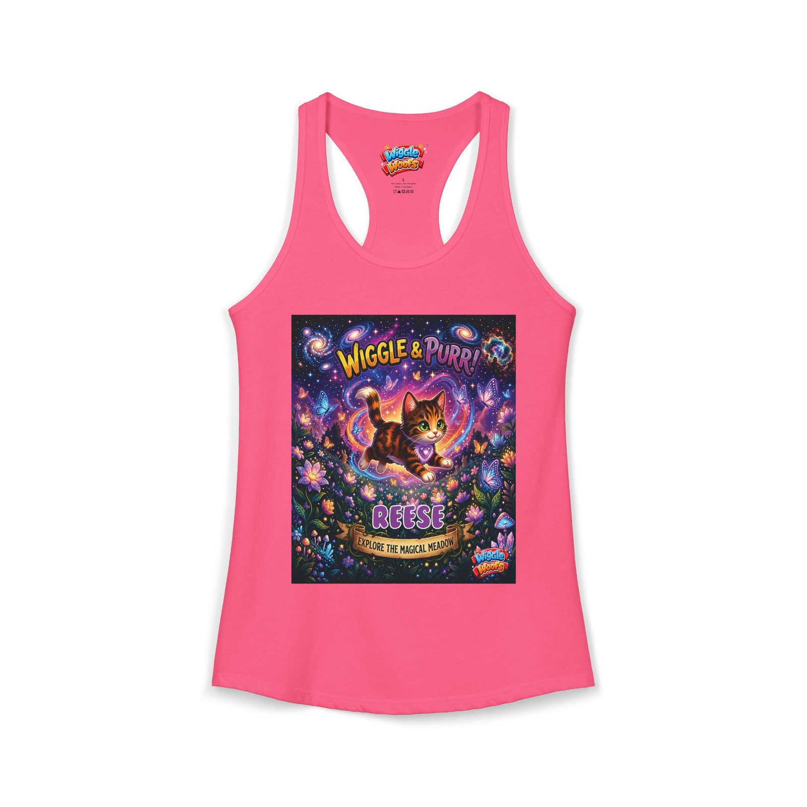 REESE Wiggle Woofs™ Women's Ideal Racerback Tank - Image 49