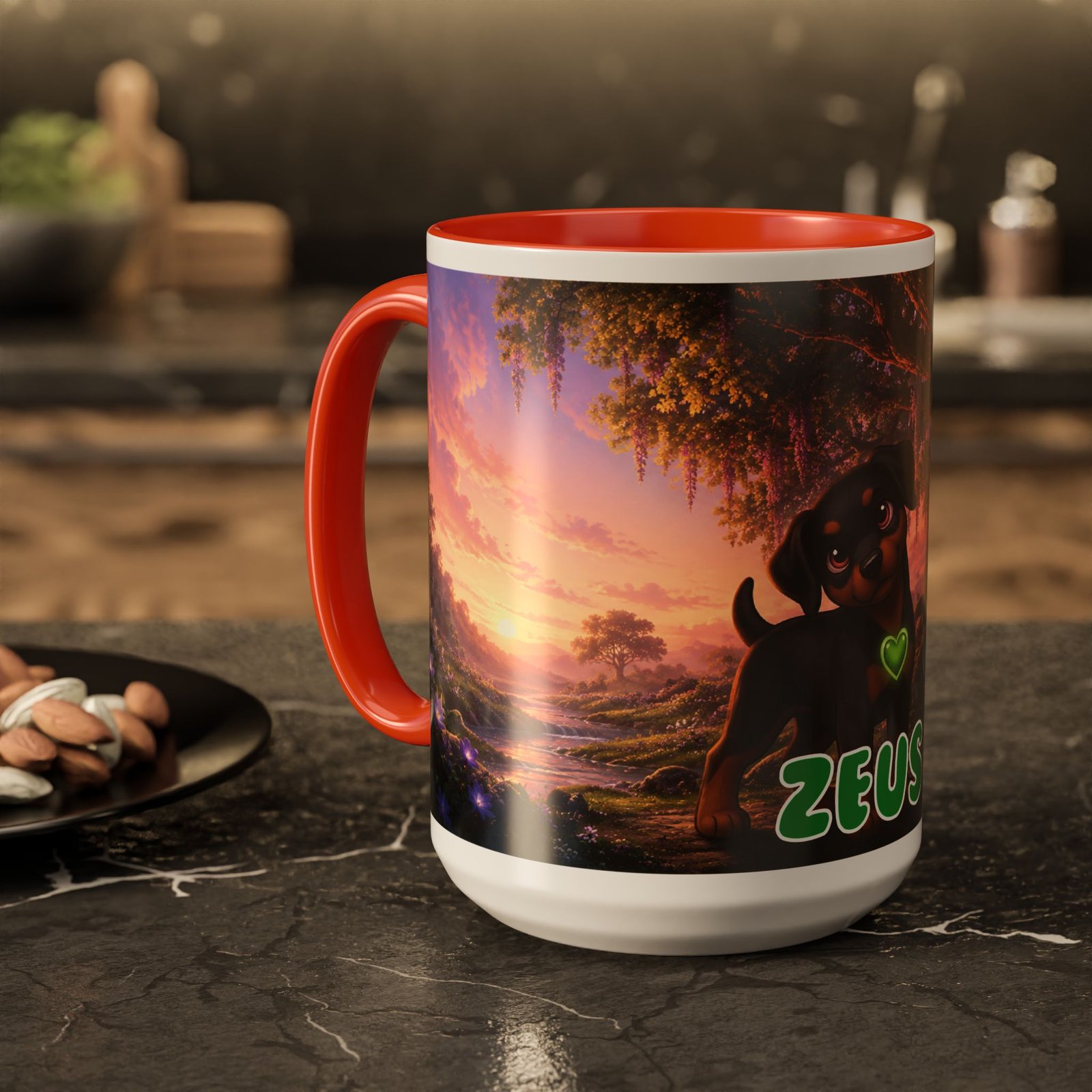 Zeus Wiggle Woofs™ Colorful Mugs (11oz, 15oz) - Image 120
