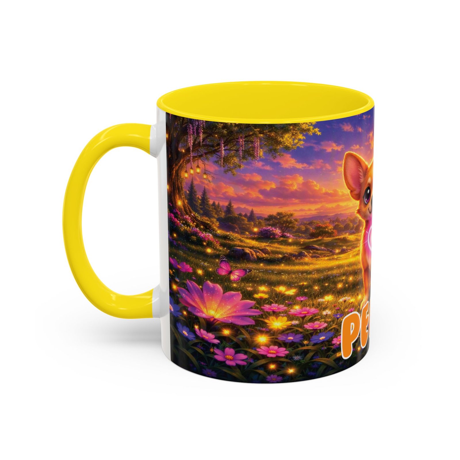 'Penny' Wiggle Woofs™ Accent Coffee Mug (11, 15oz) - Image 15