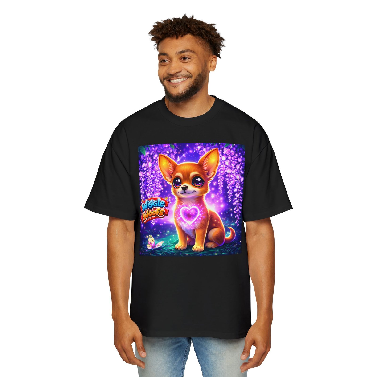 Penny Wiggle Woofs™ Oversized Heavy Tee - Image 6