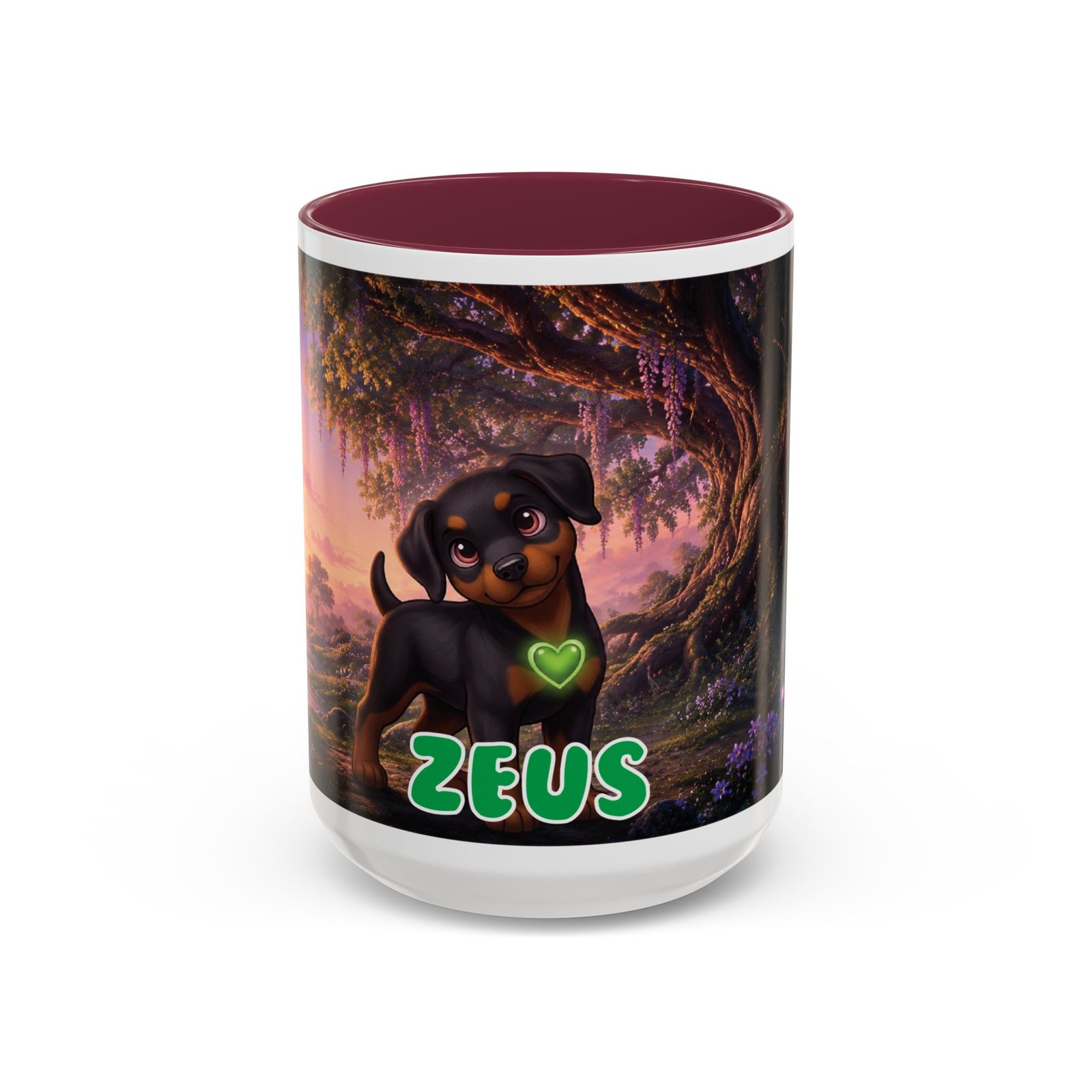 Zeus Wiggle Woofs™ Colorful Mugs (11oz, 15oz) - Image 109