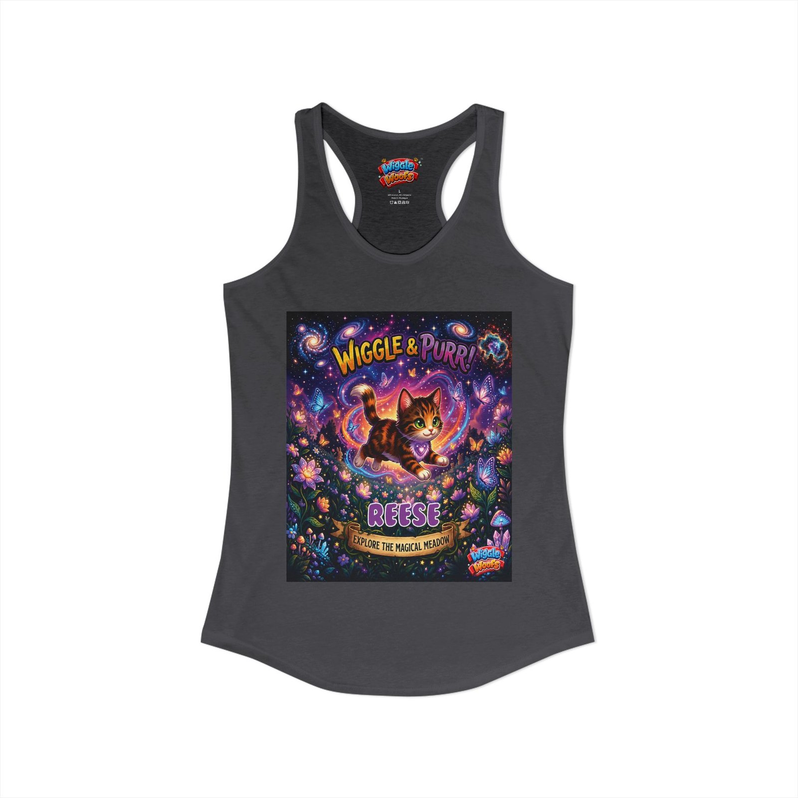 REESE Wiggle Woofs™ Women's Ideal Racerback Tank - Image 42