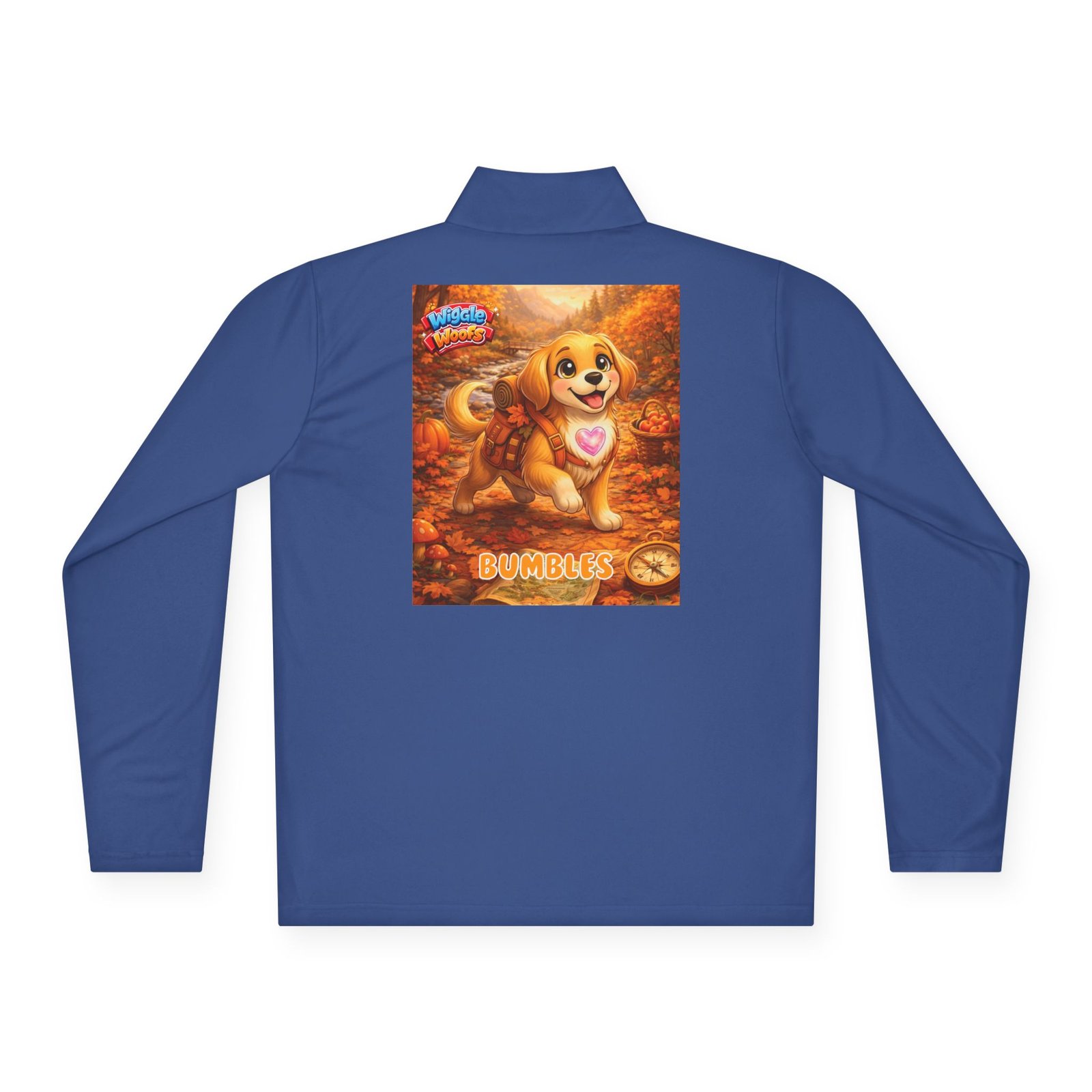 'Bumbles' Wiggle Woofs™ Unisex Quarter-Zip Pullover - Image 14