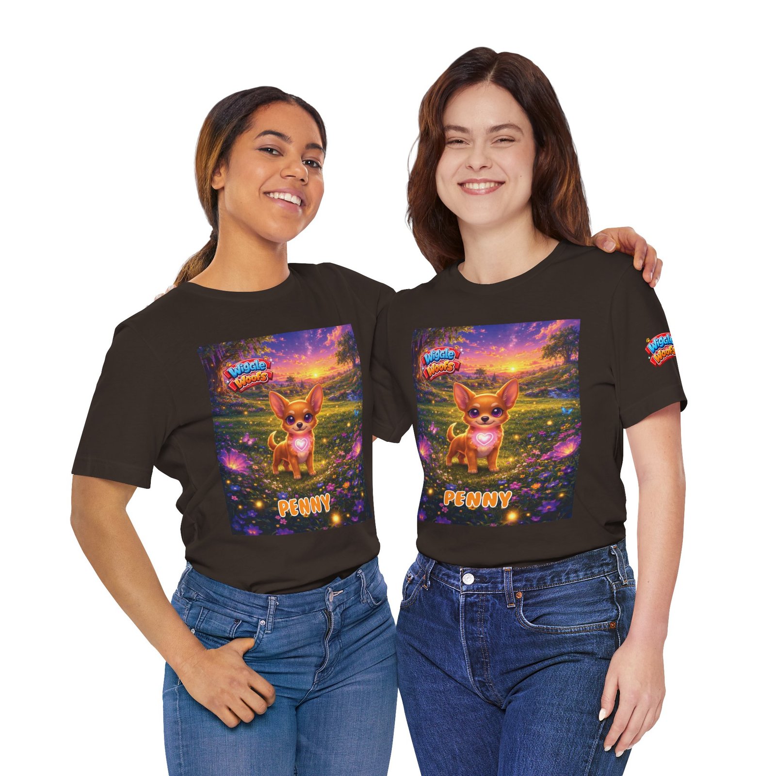 'Penny' Wiggle Woofs™ Unisex Jersey Short Sleeve Tee - Image 9