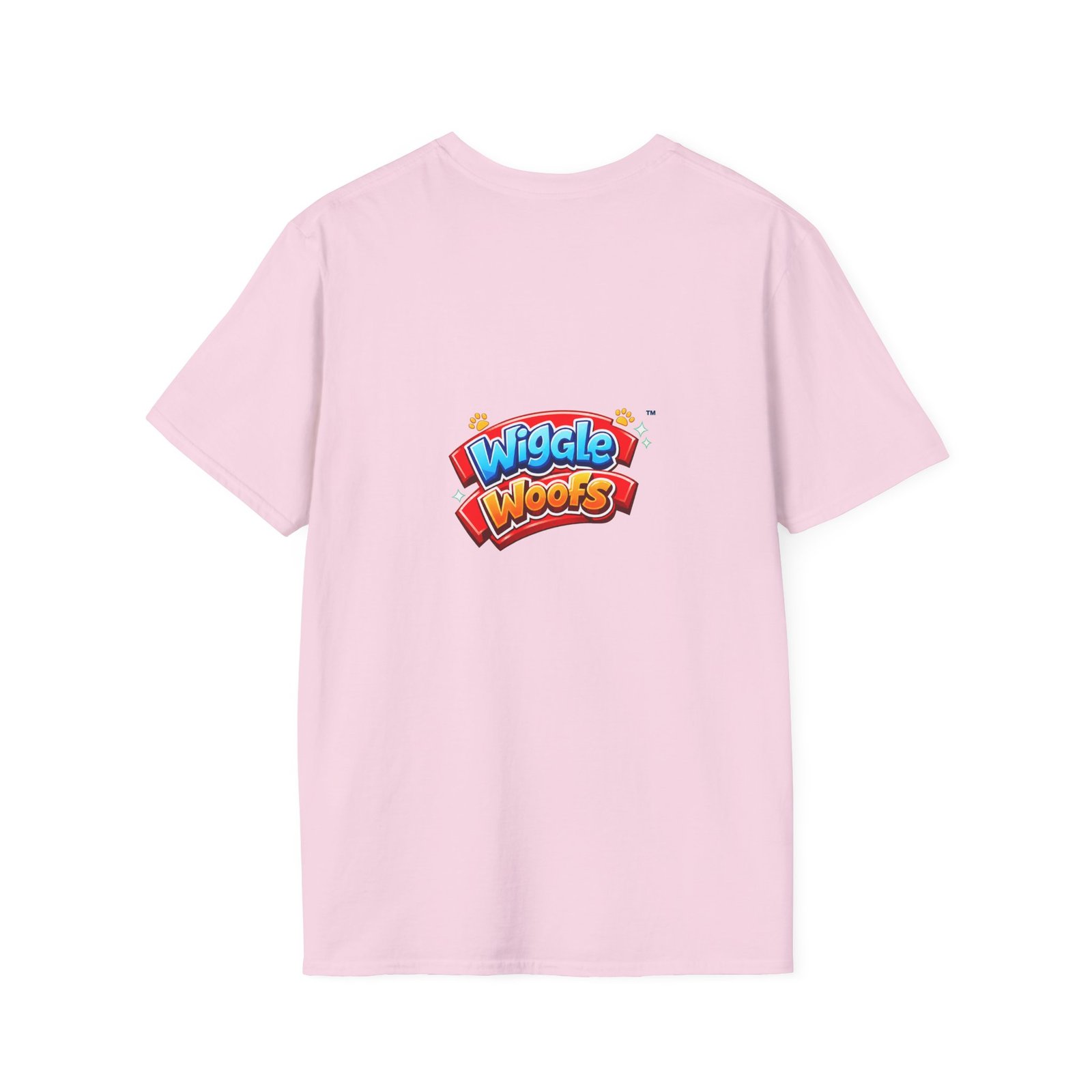Zeus Wiggle Woofs™ Unisex Softstyle T-Shirt - Image 28