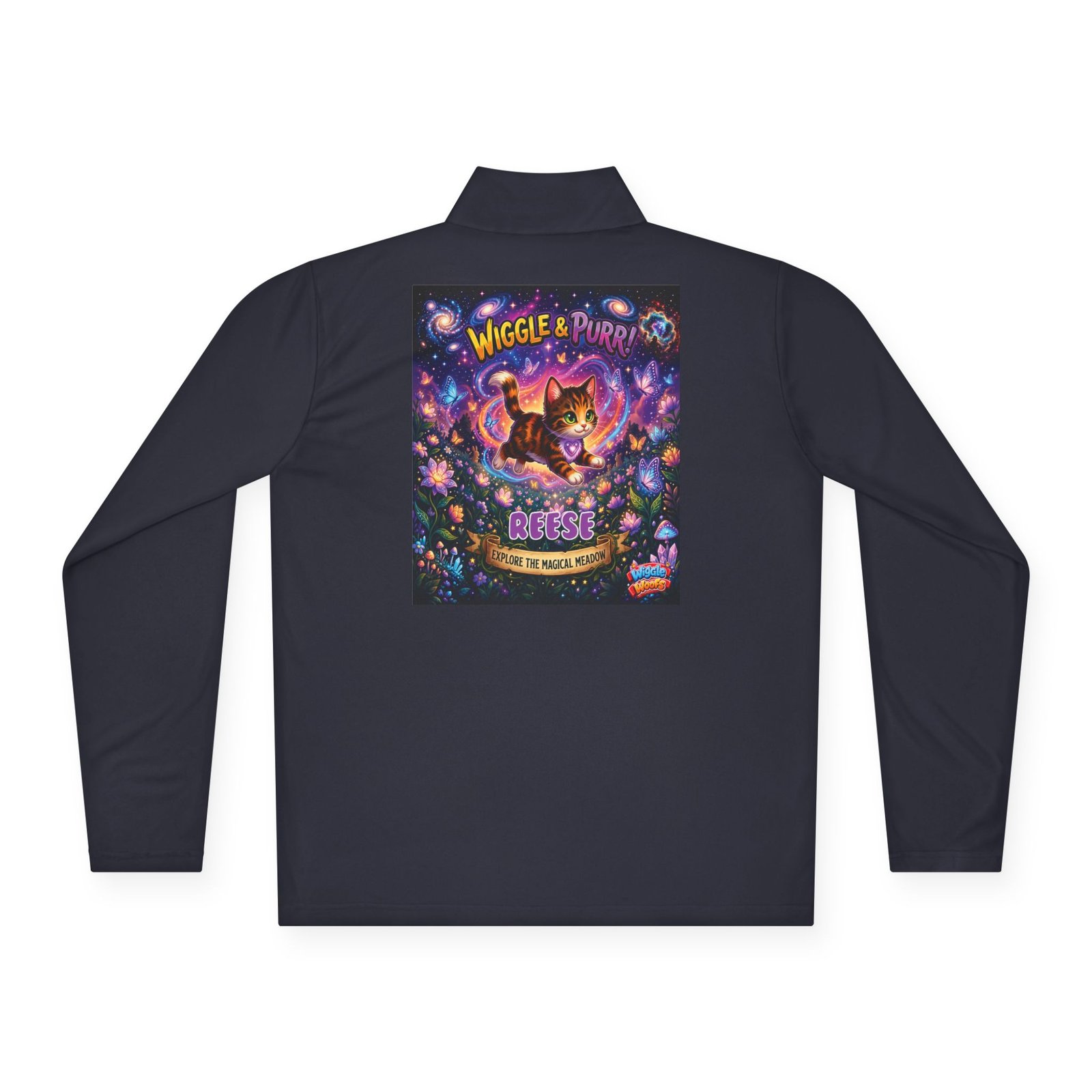 REESE Wiggle Woofs™ Unisex Quarter-Zip Pullover - Image 8