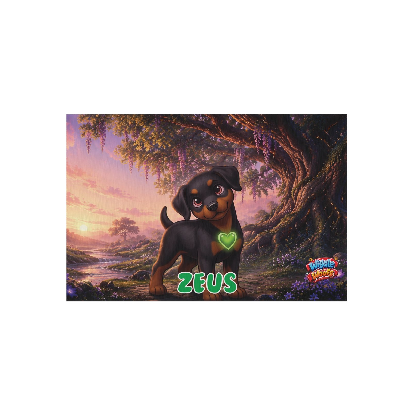 Zeus Wiggle Woofs™ Outdoor Rug - Image 5