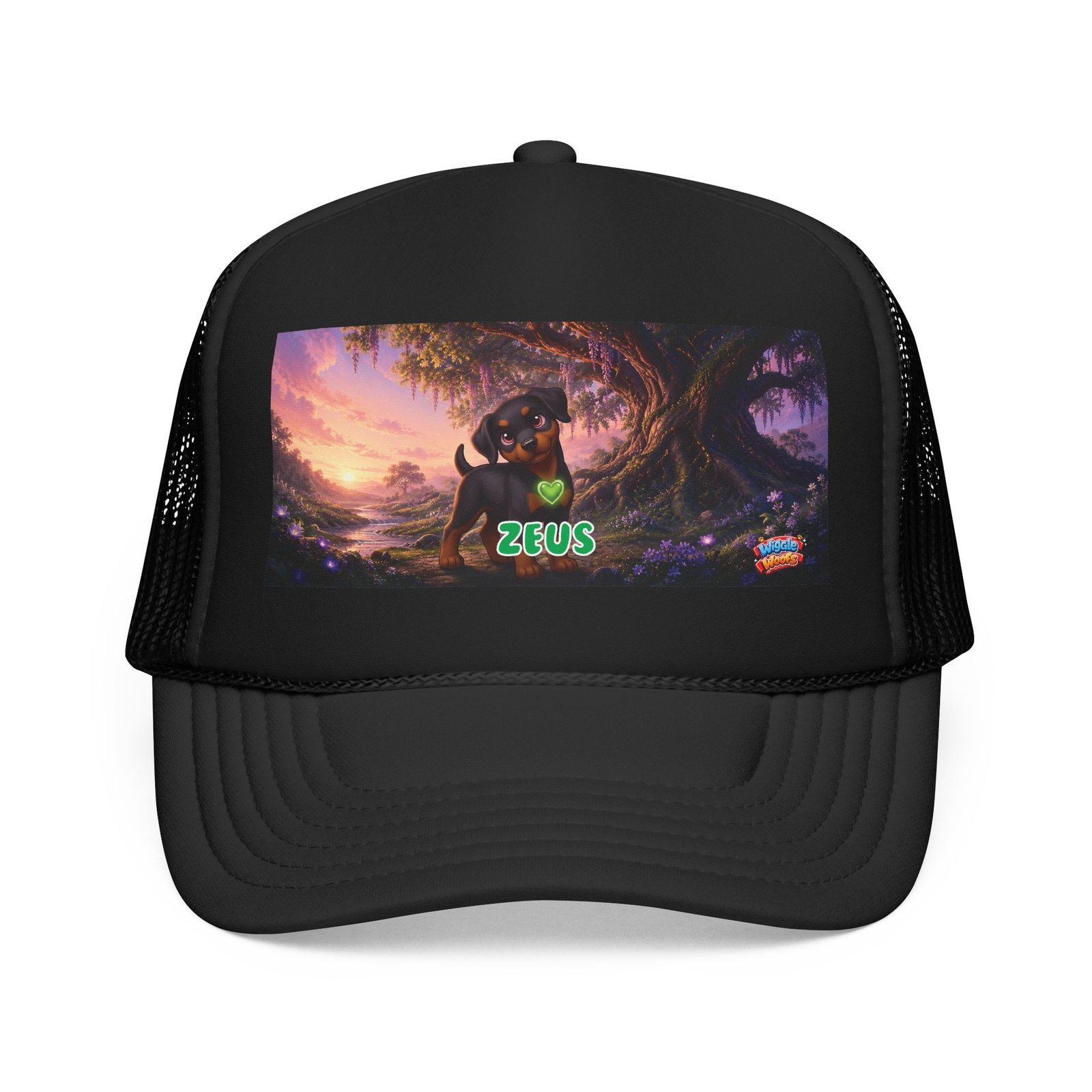 Zeus Wiggle Woofs™ Foam Trucker Hat