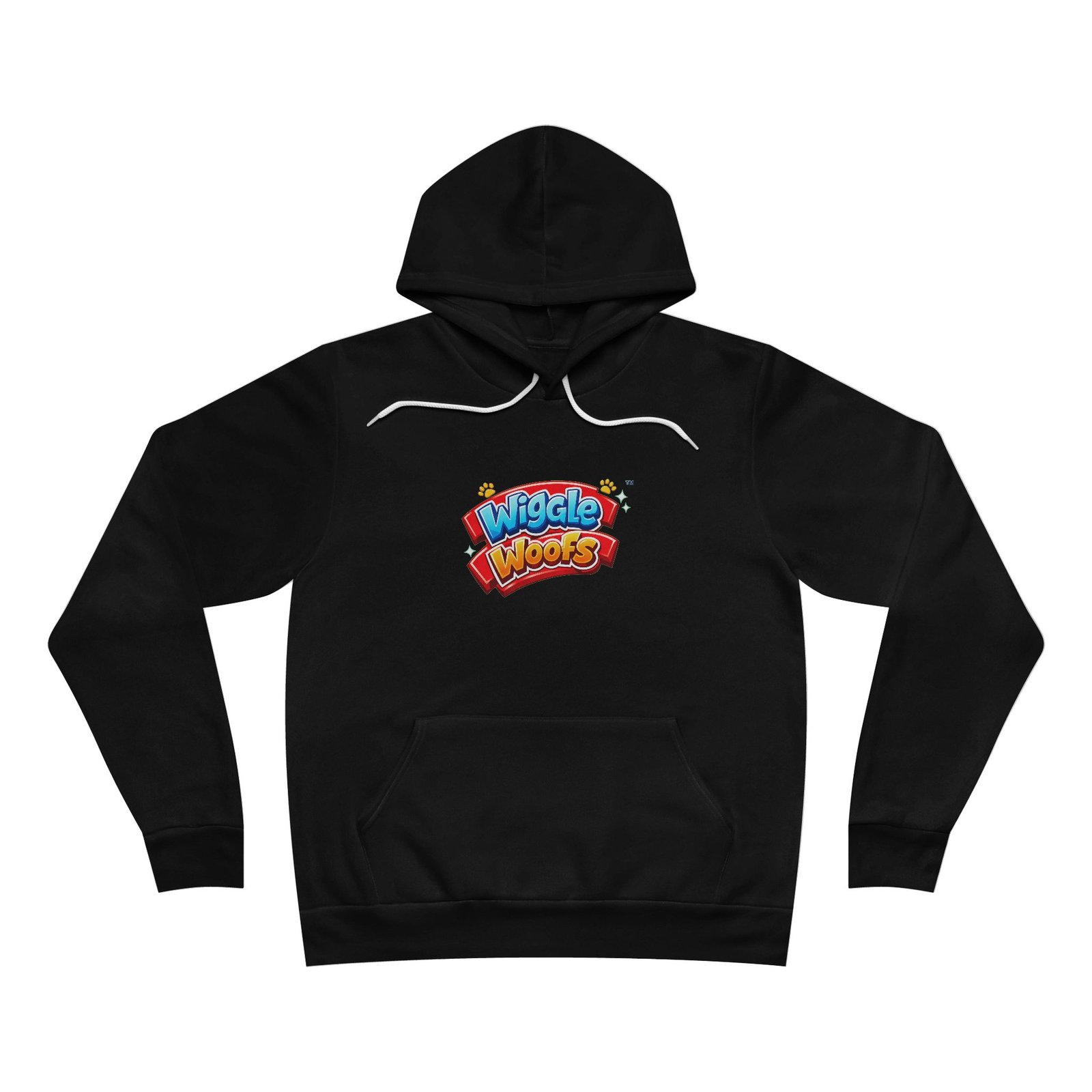 Zeus Wiggle Woofs™ Unisex Sponge Fleece Pullover Hoodie - Image 3