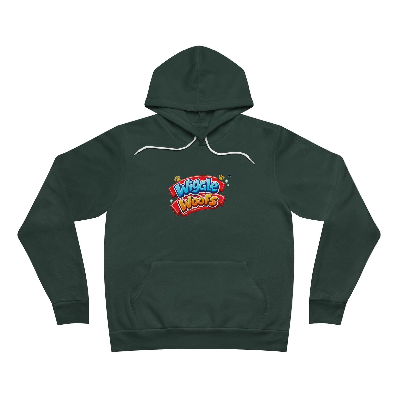 Zeus Wiggle Woofs™ Unisex Sponge Fleece Pullover Hoodie - Image 7