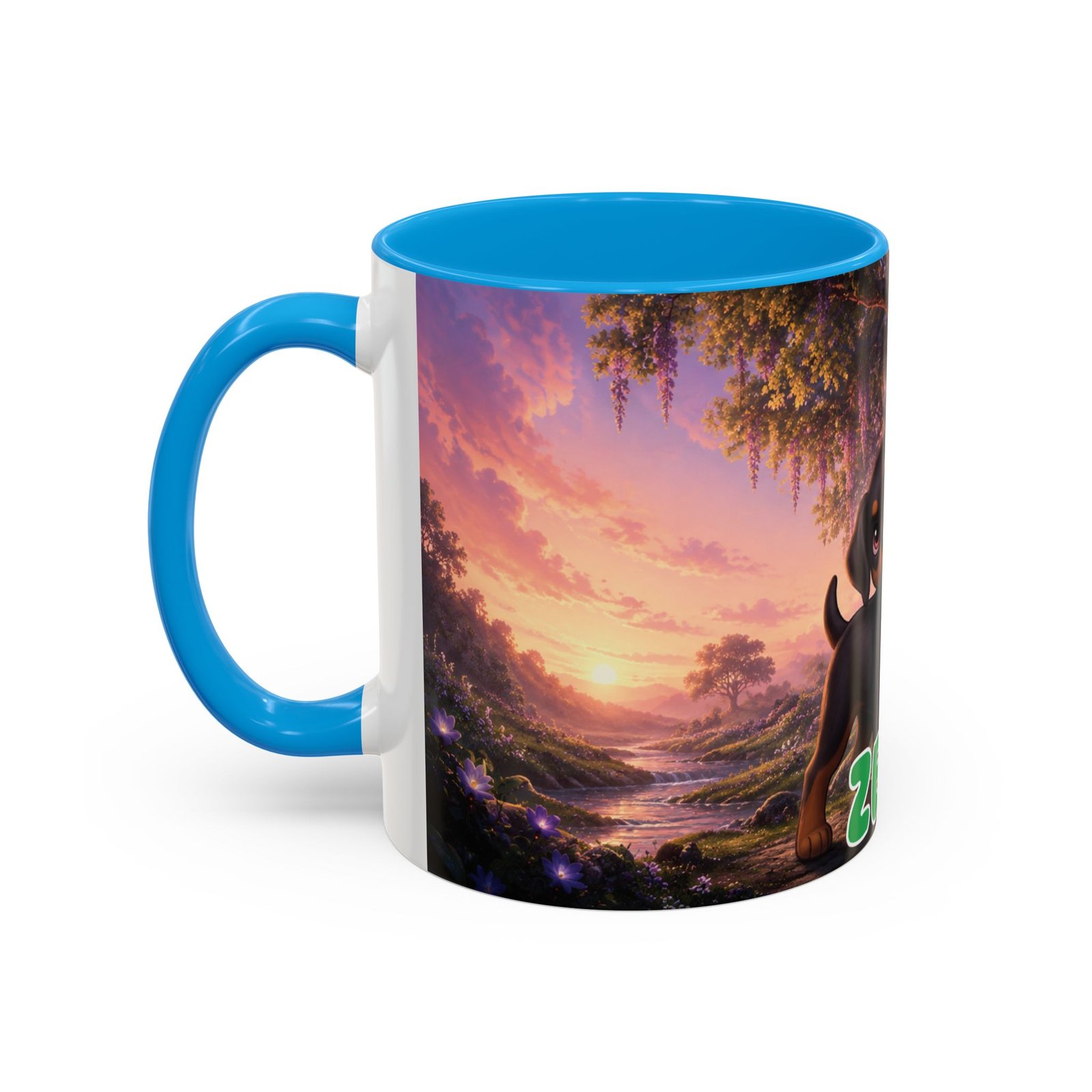 Zeus Wiggle Woofs™ Colorful Mugs (11oz, 15oz) - Image 34