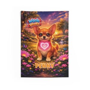 penny-wiggle-woofs-indoor-wall-tapestry