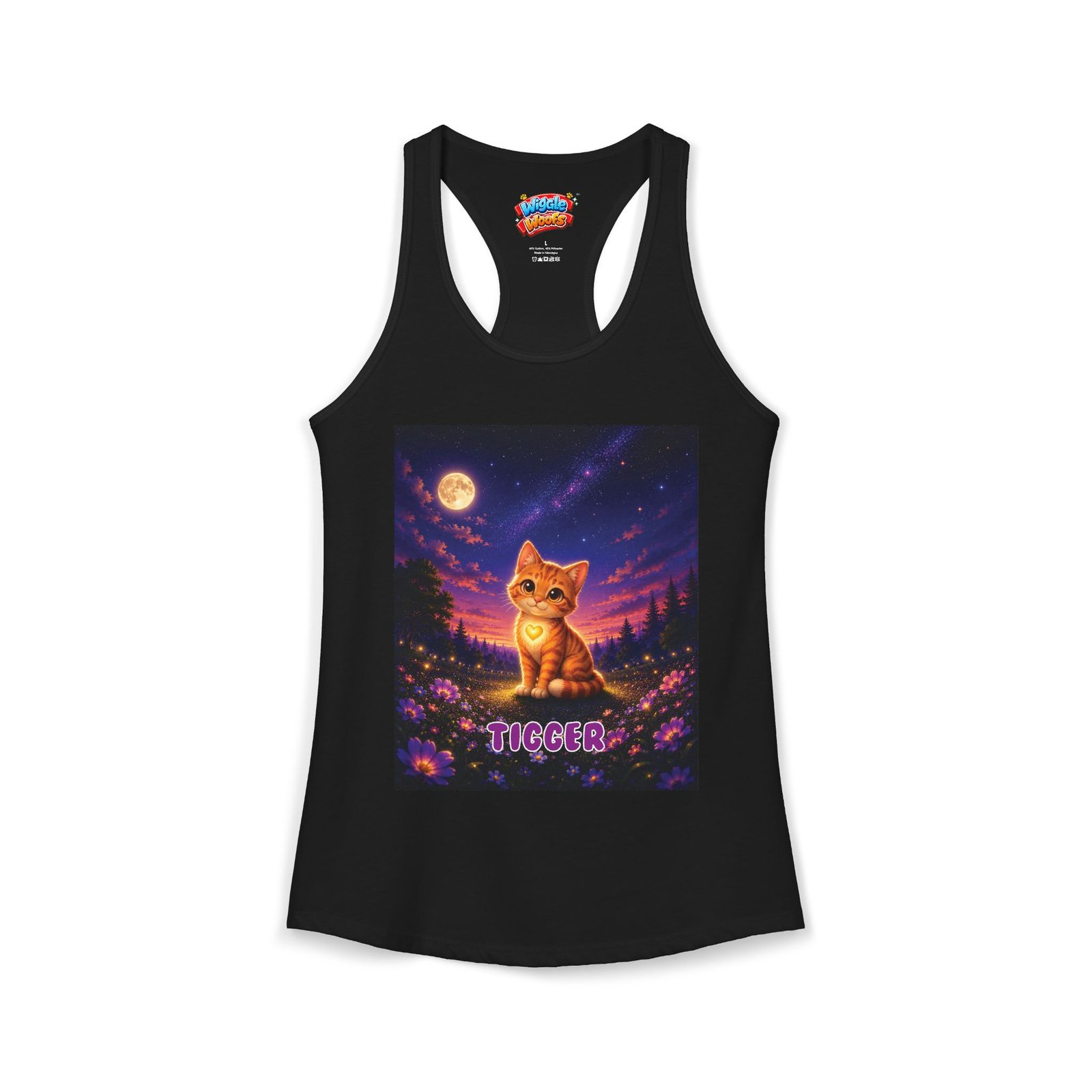 Tigger Wiggle Woofs™ Women's Ideal Racerback Tank - Image 6