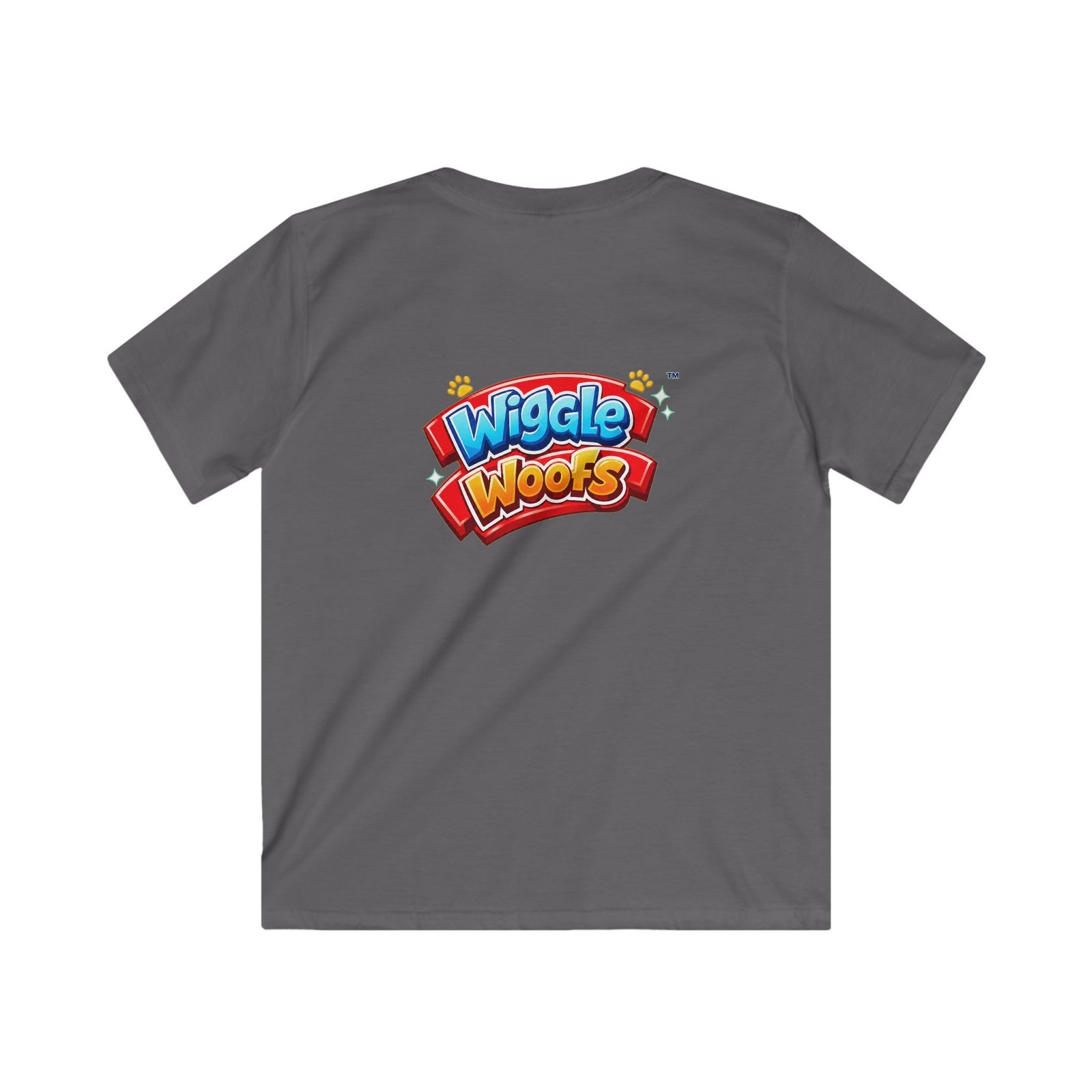 Zeus Wiggle Woofs™ Kids Softstyle Tee - Image 9